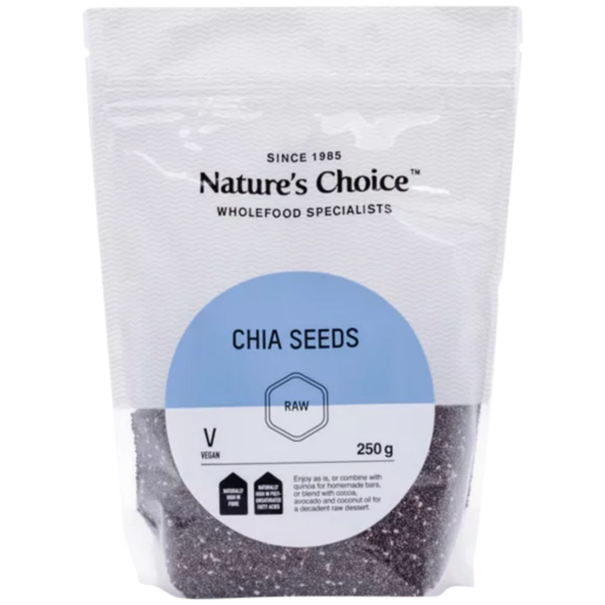 Checkers Sixty60 | Nature's Choice Raw Chia Seeds 250g