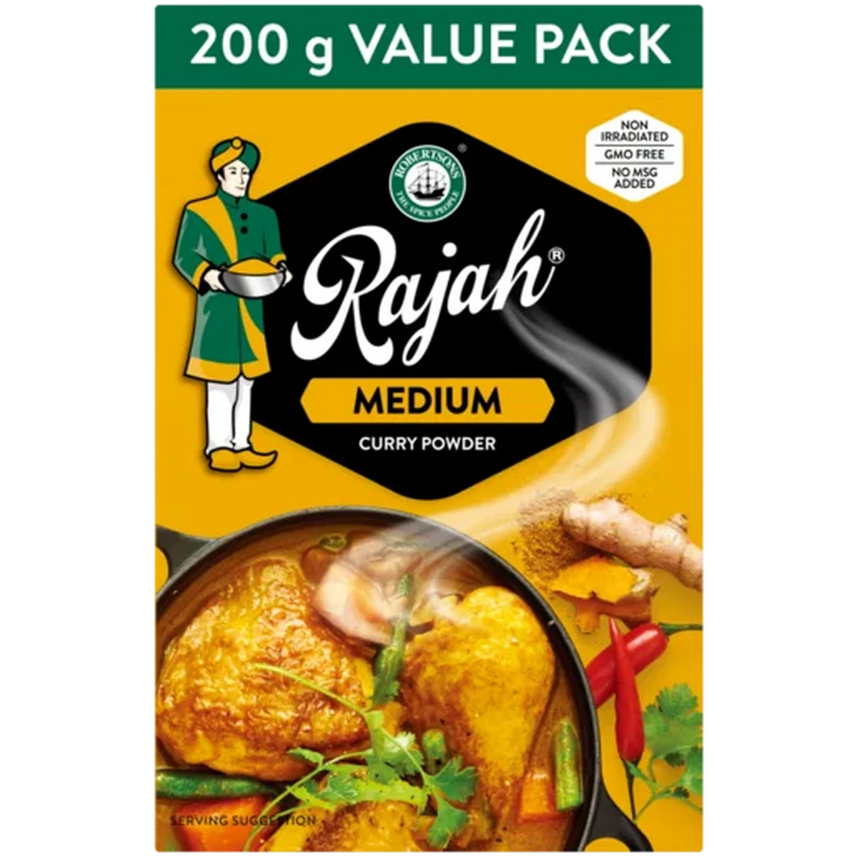 Checkers Sixty60 | Rajah Medium Curry Powder Value Pack 200g