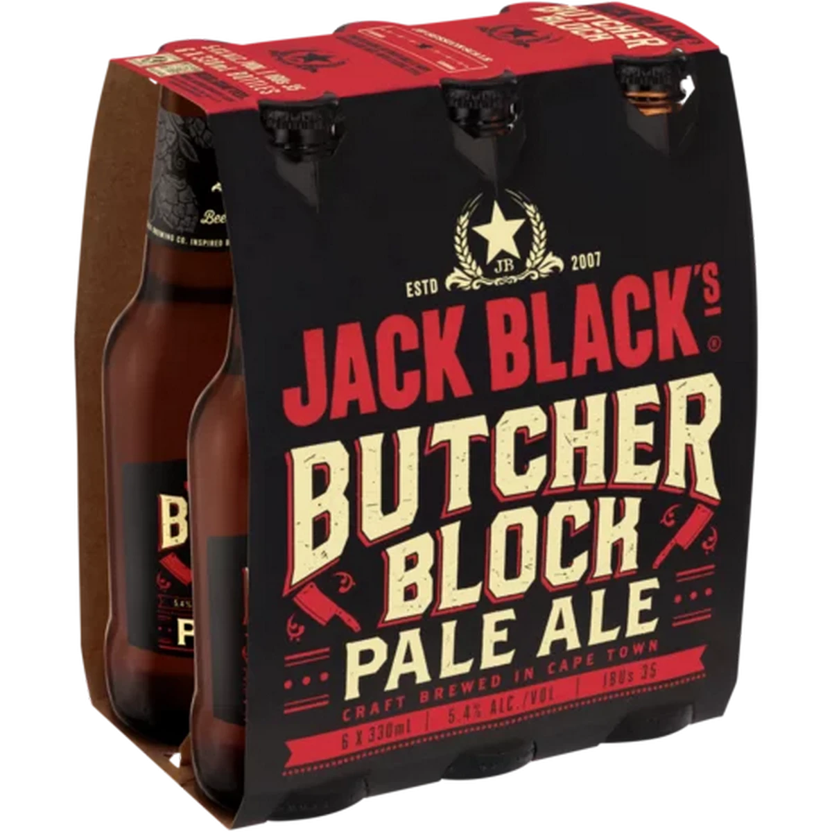 Checkers Sixty60 | Jack Black's Butcher Block Pale Ale Bottles 6 x 330ml