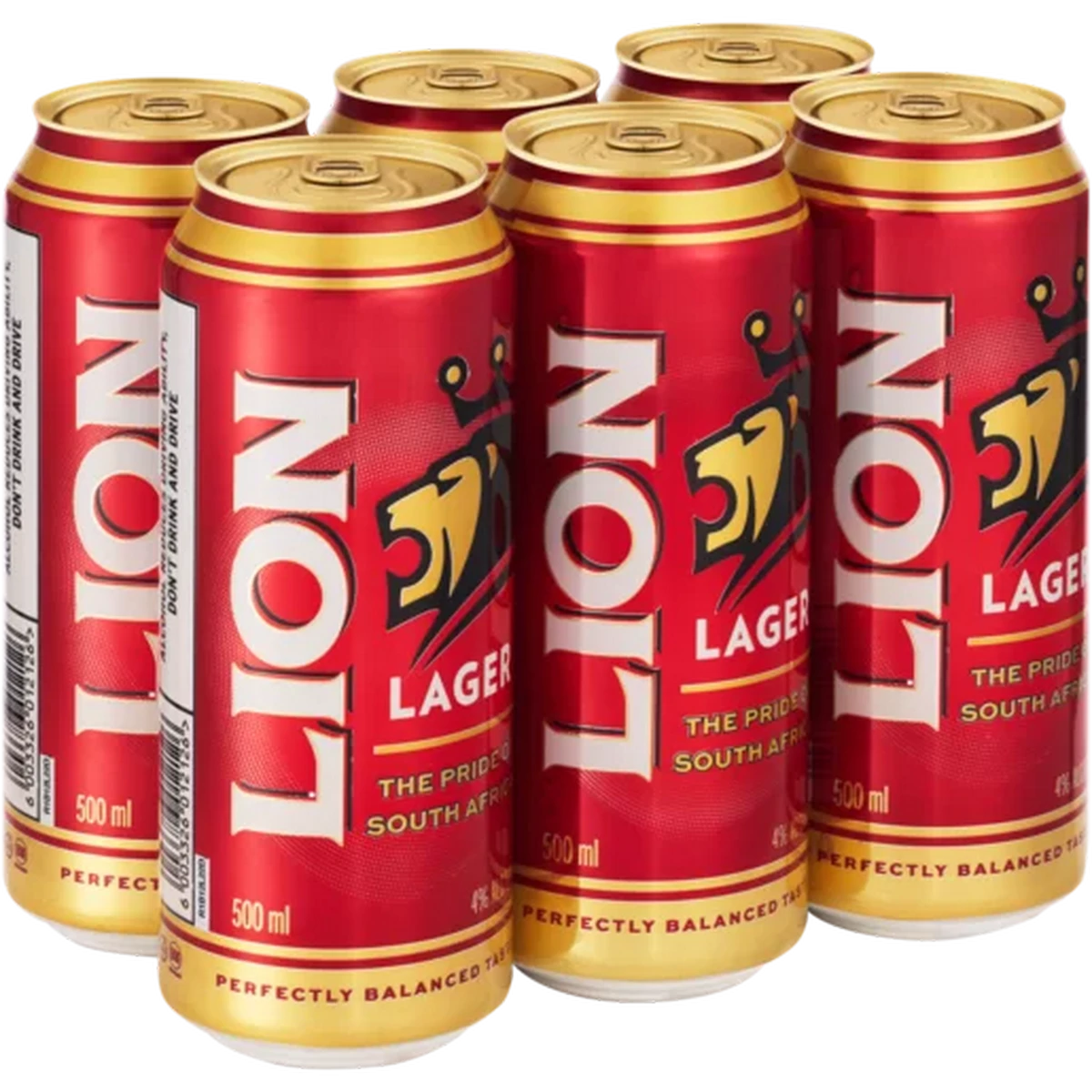 Checkers Sixty60 | Lion Lager Beer Cans 6 x 500ml