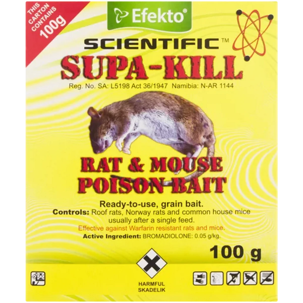 Checkers Sixty60 | Scientific SUPA-KILL Rat & Mouse Granular Poison 100g
