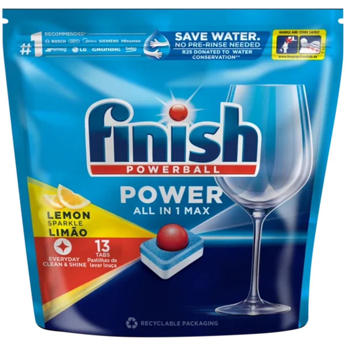 Checkers Sixty60 | Finish All-In-1 Max Lemon Sparkle Dishwasher Tablets ...