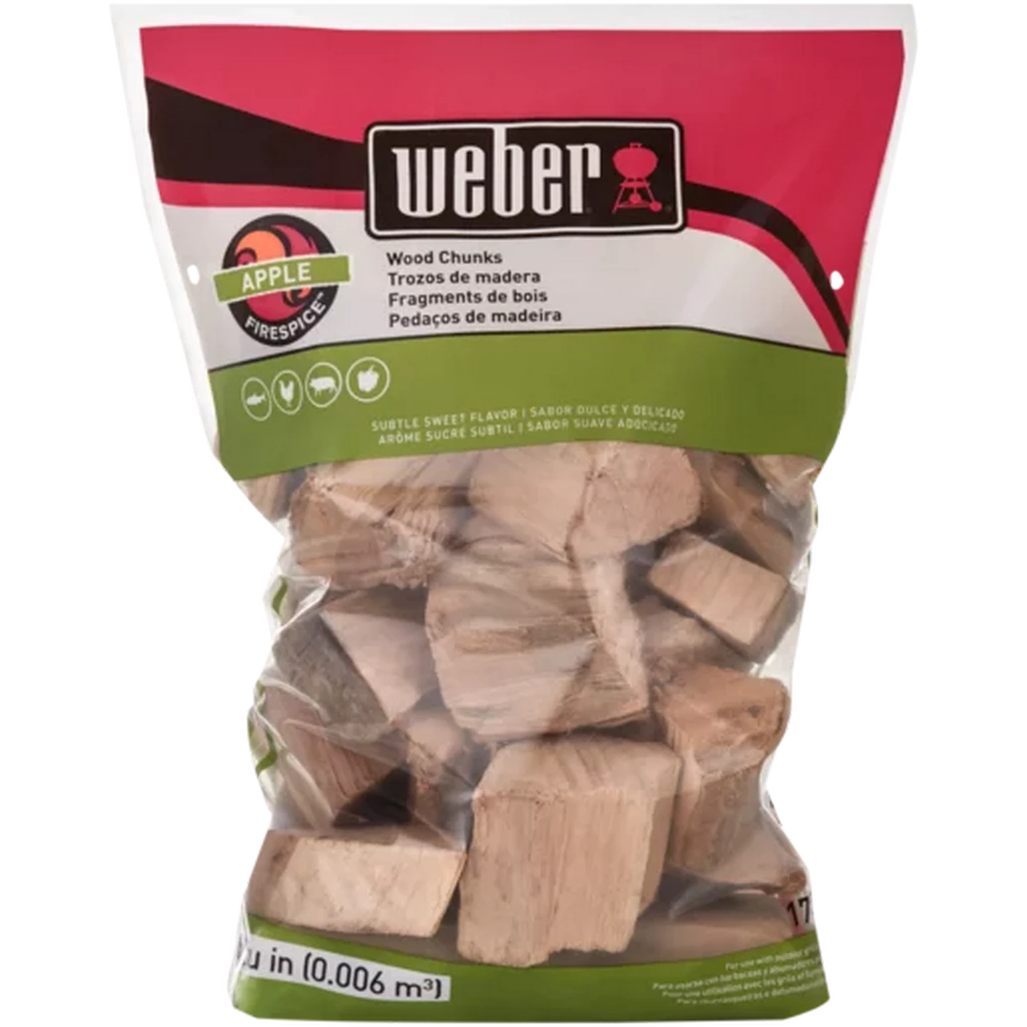 Checkers Sixty60 | Weber Apple Wood Chunks 1.8kg