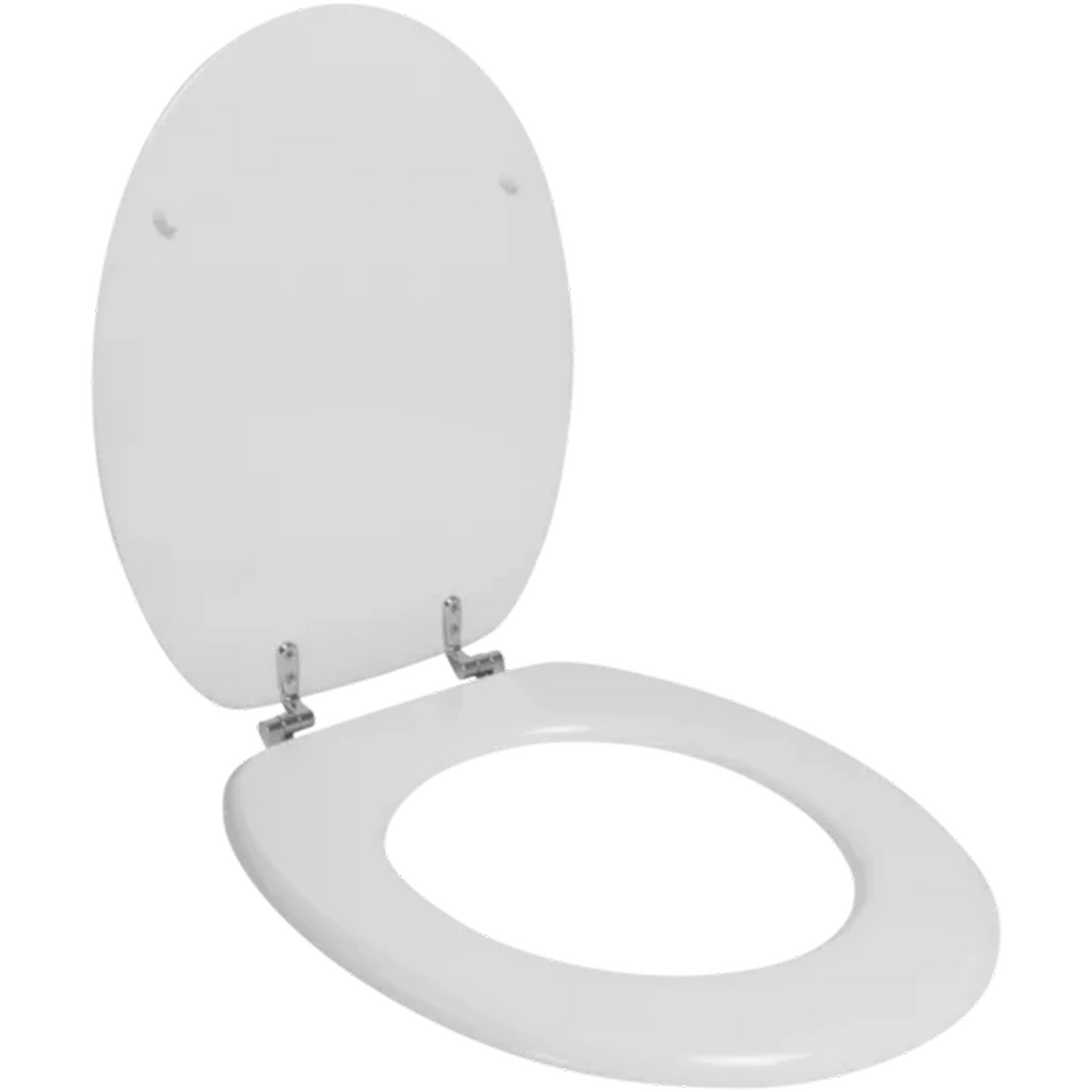 Checkers Sixty60 | Wildberry Wooden White Toilet Seat With Metal Hinge