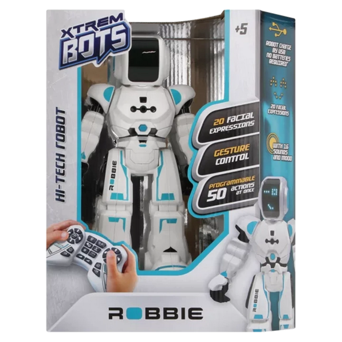 Checkers Sixty60 | Xtrem Bots Blue Hi-Tech Robbie Robot