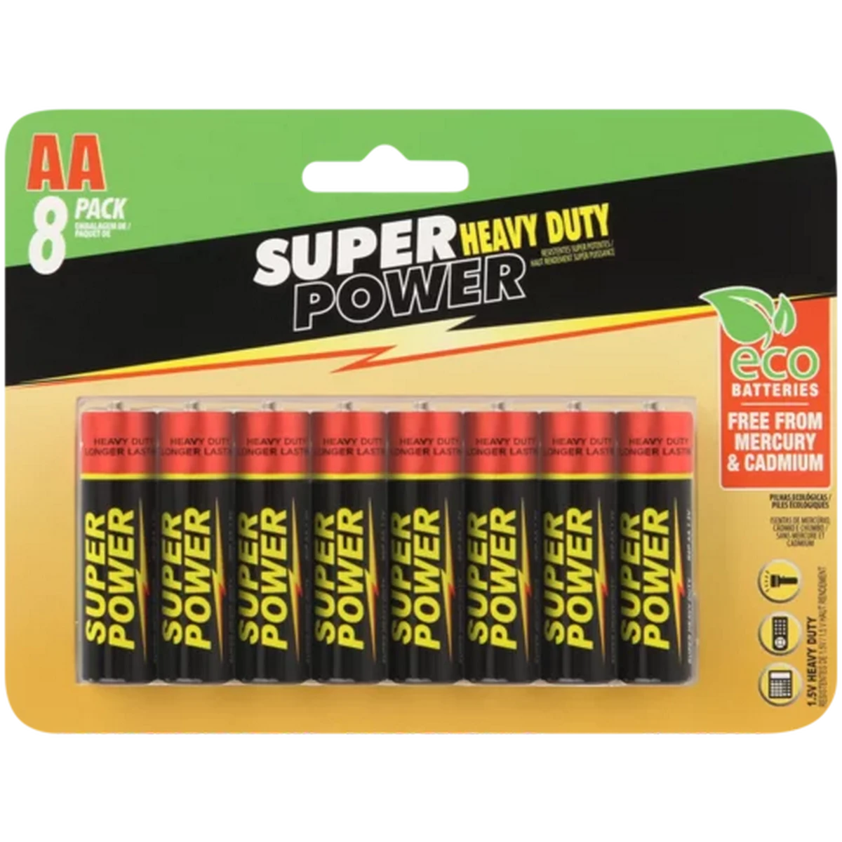 Checkers Sixty60 | Super Power AA Zinc Carbon Batteries 8 Pack