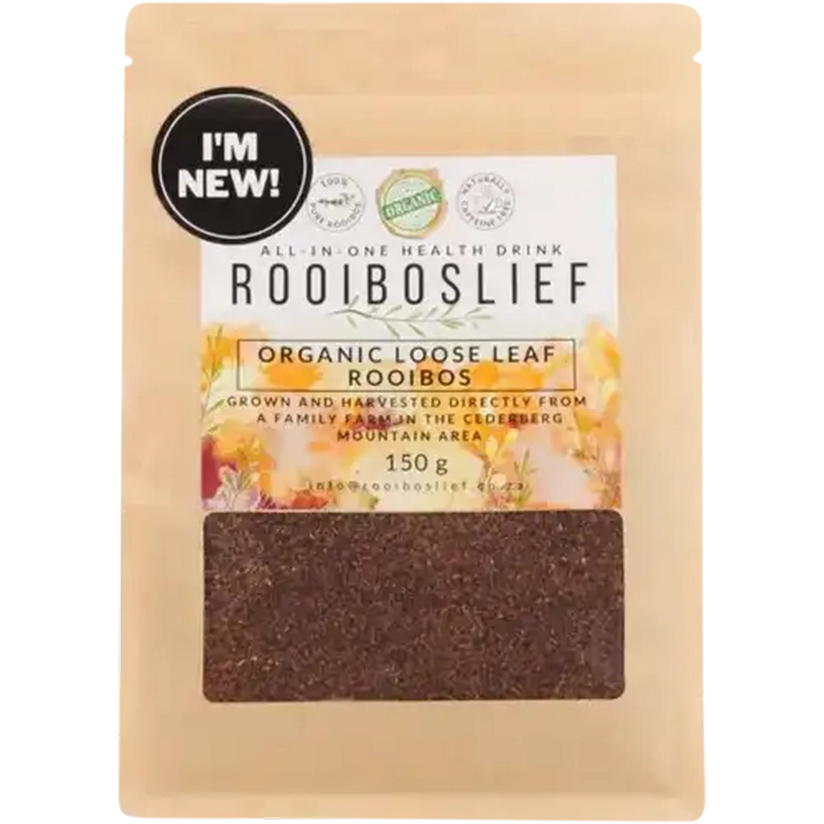 Checkers Sixty60 | Rooiboslief Organic Loose Leaf Rooibos Tea 150g