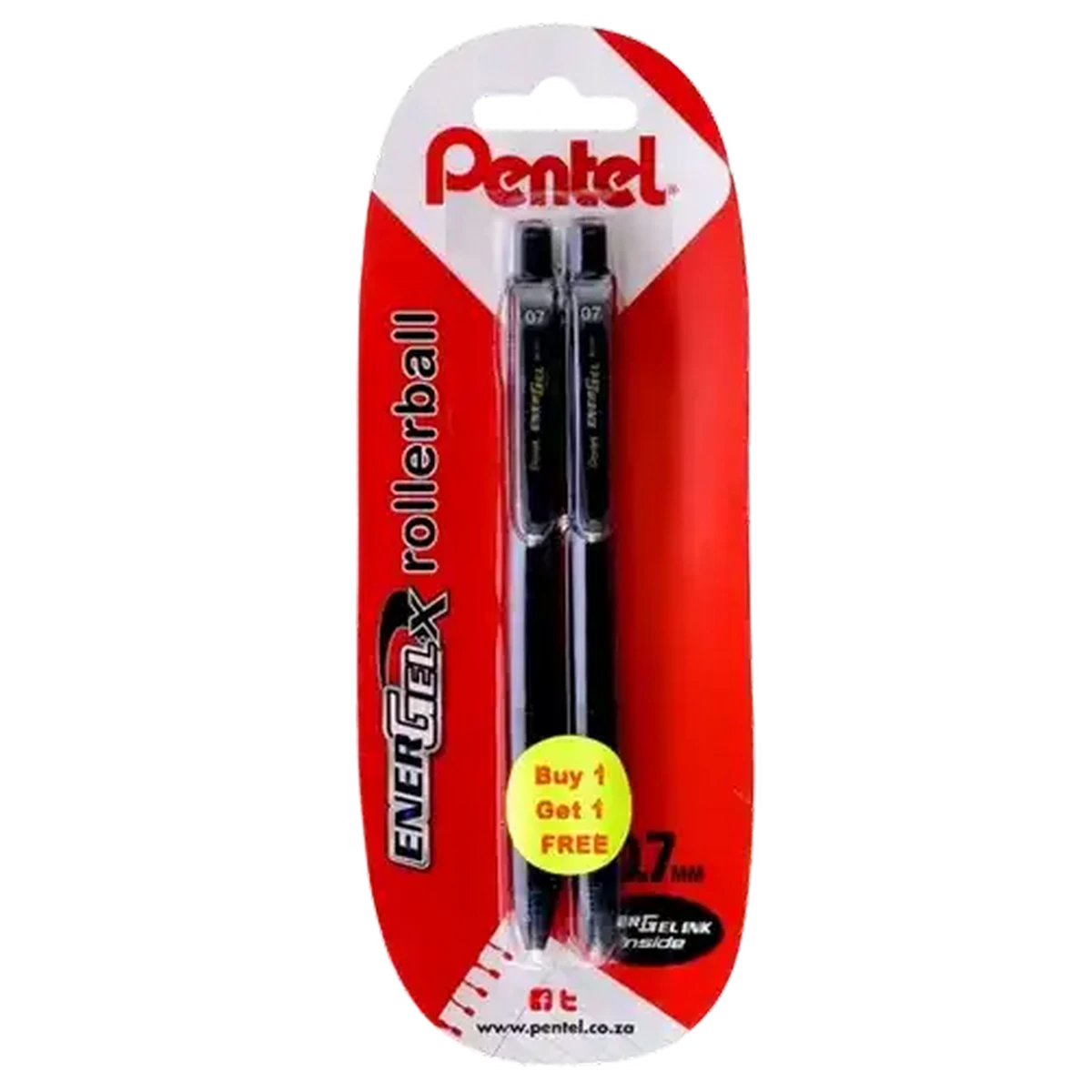Checkers Sixty60 | Pentel Energel Black Gel Pens 2 Pack 0.7mm