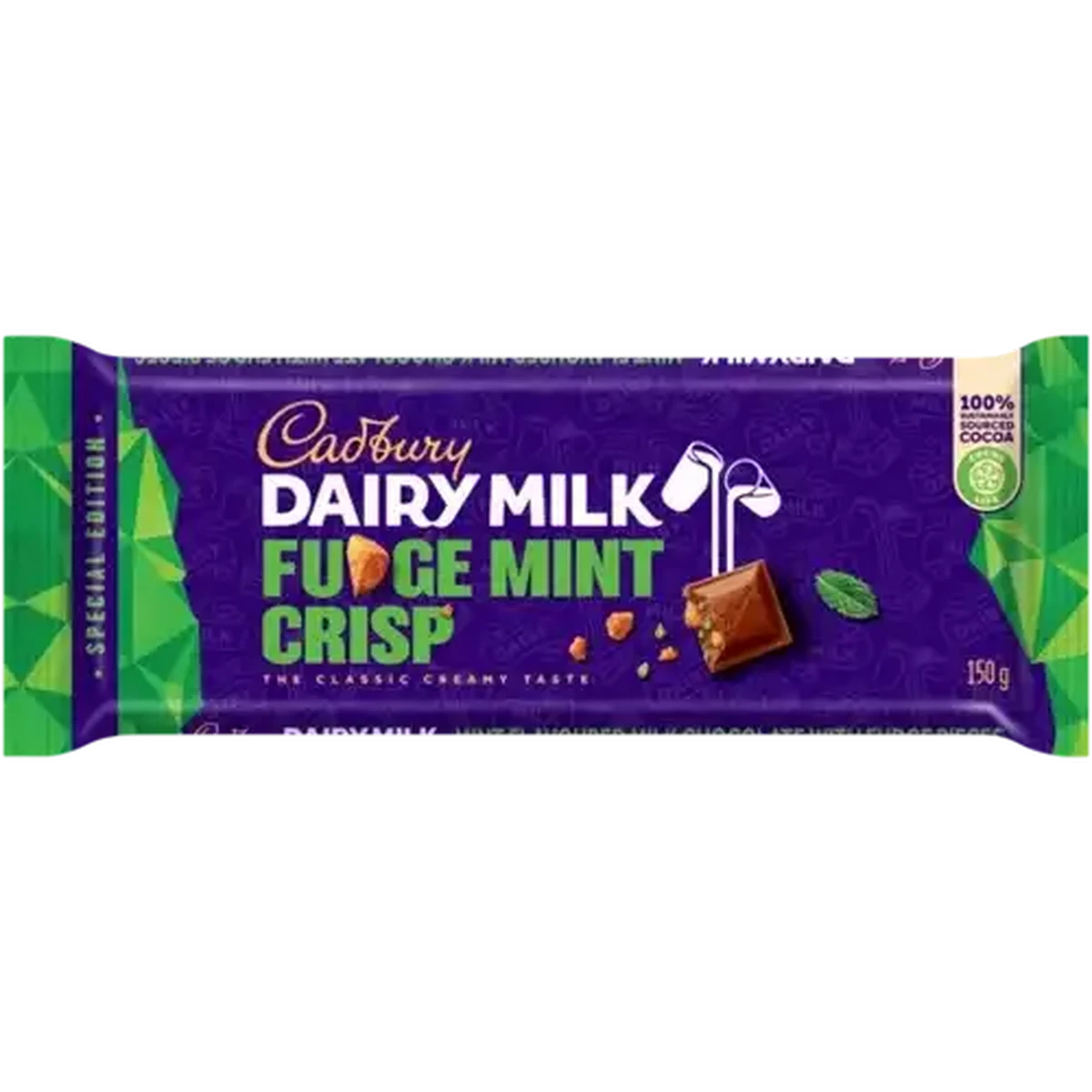 Checkers Sixty60 | Cadbury Dairy Milk Fudge Mint Crisp Milk Chocolate 150g