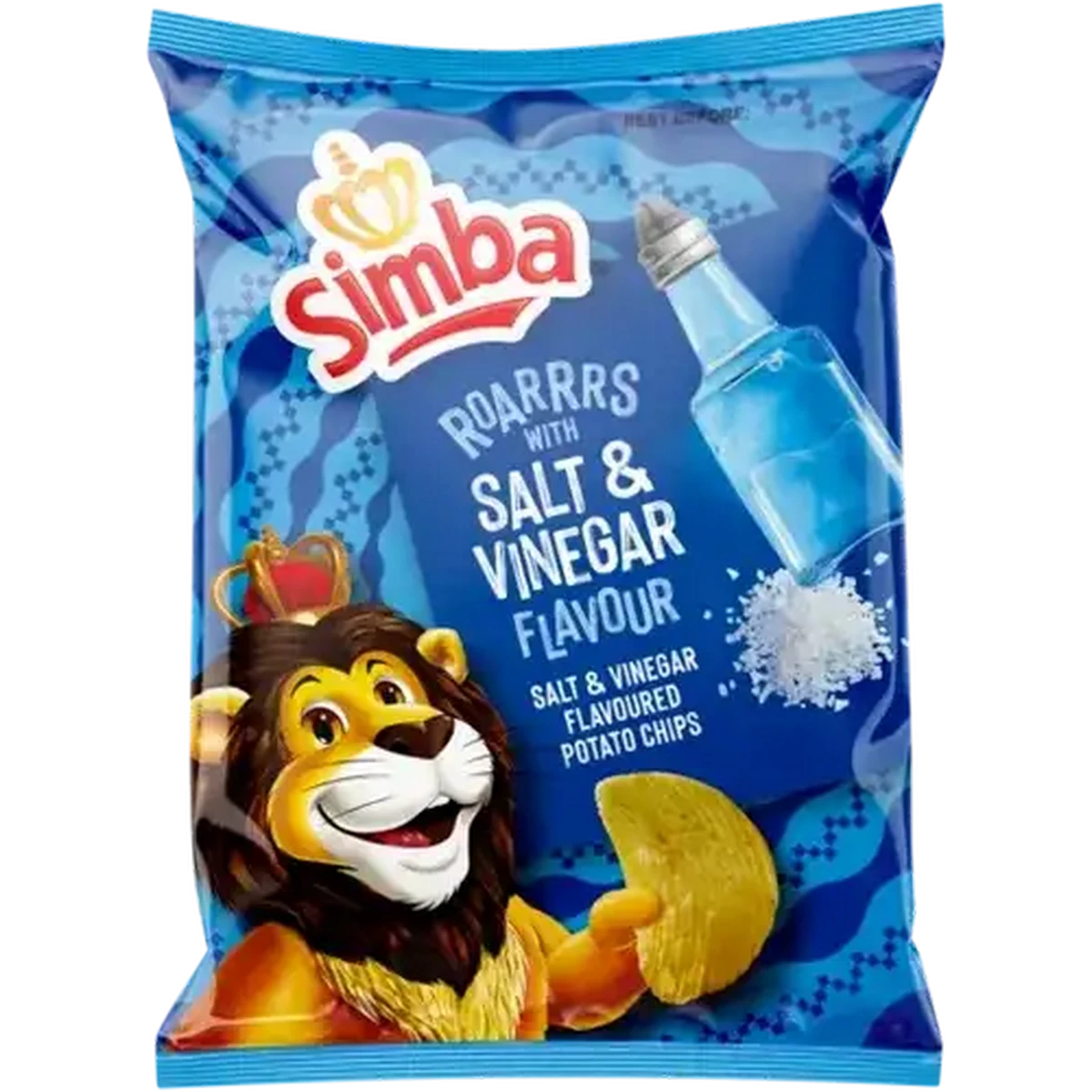 Checkers Sixty60 | Simba Salt & Vinegar Flavoured Potato Chips 120g