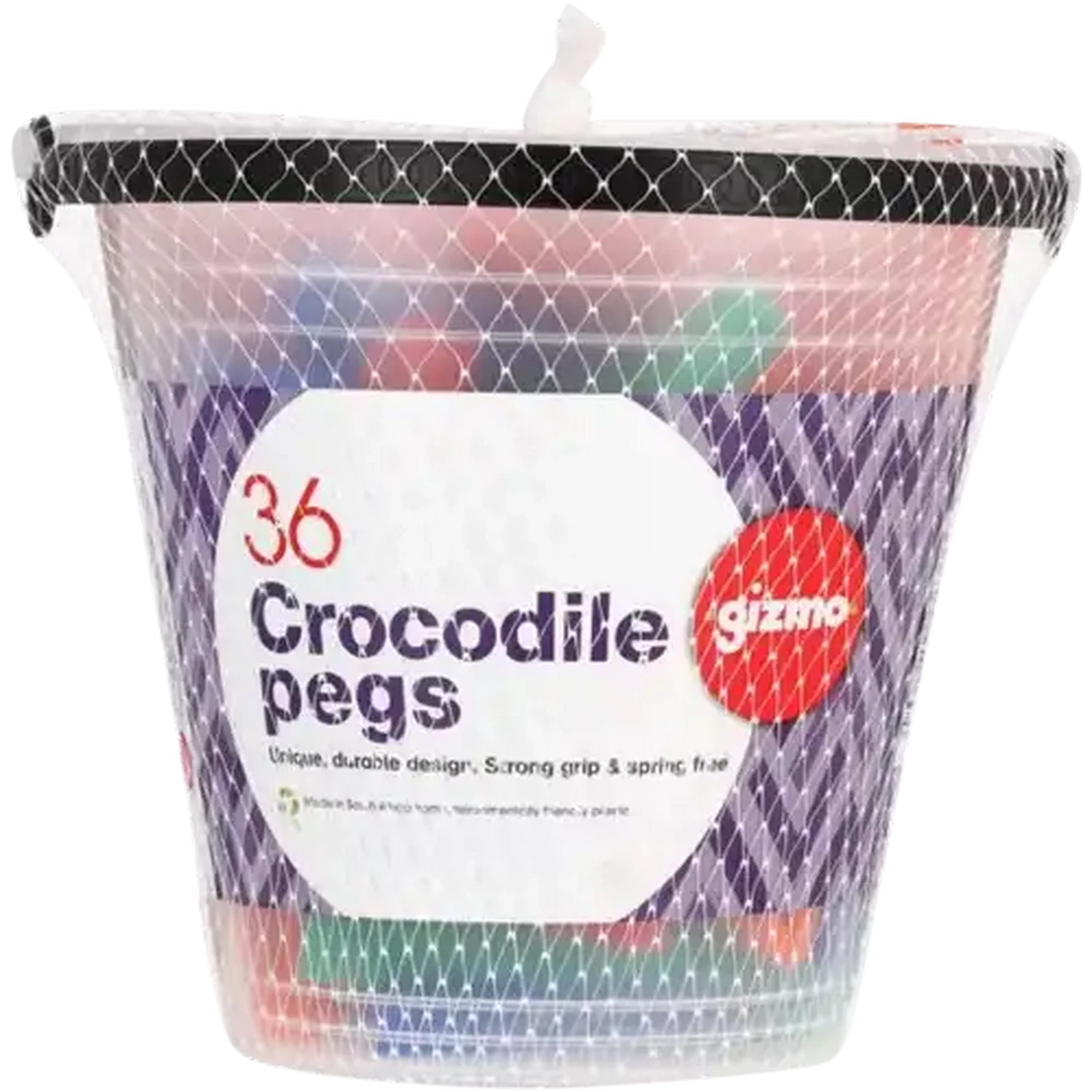 Checkers Sixty60 | Gizmo Crocodile Pegs With Bucket 36 Piece