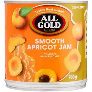 ALL GOLD Smooth Apricot Jam 900g