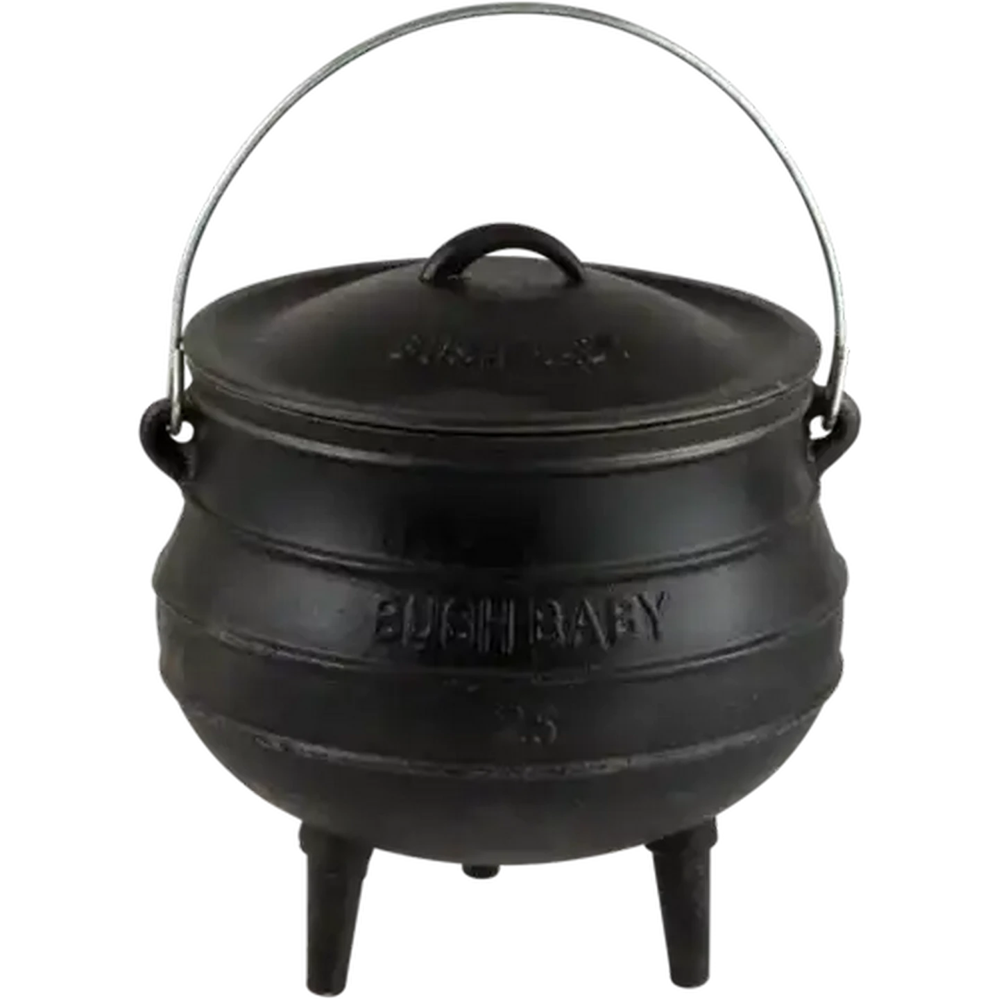 Checkers Sixty60 | Bush Baby Black No. 25 Cast Iron Potjie Pot