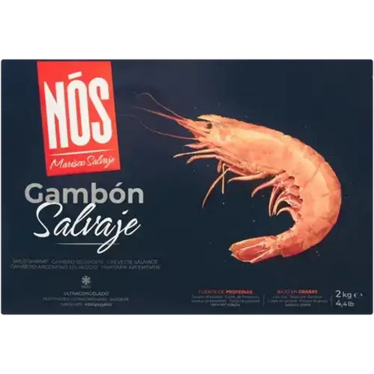 Image of NOS Frozen Wild Shrimp 2kg
