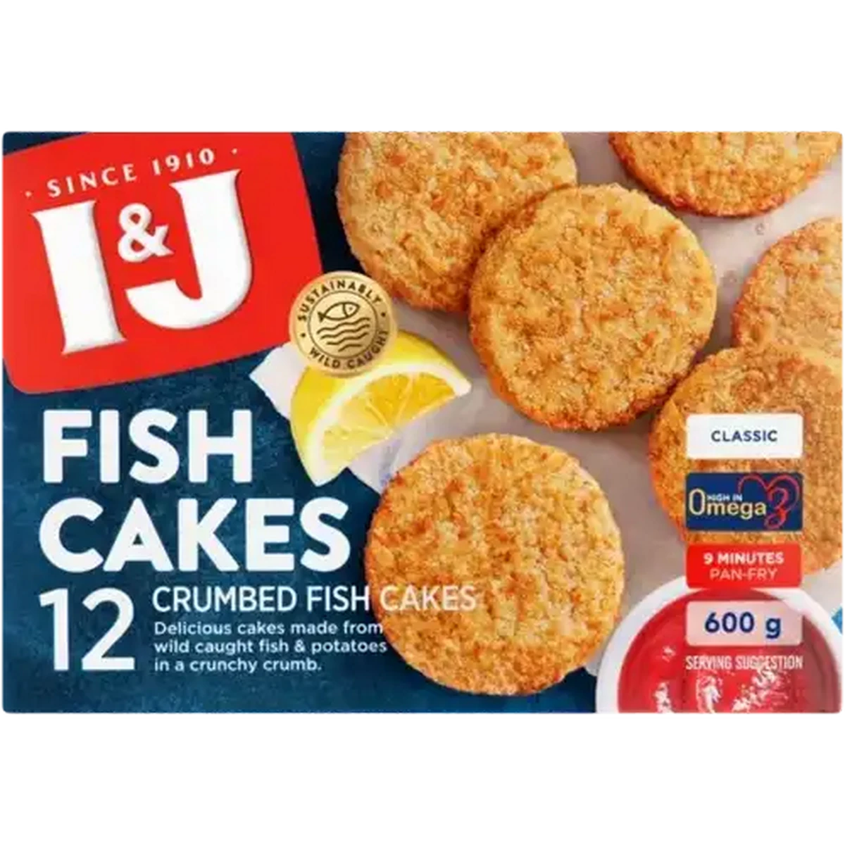Checkers Sixty60 | I&J Frozen Fish Cakes 600g