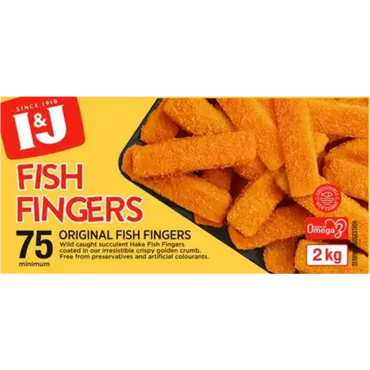 Checkers Sixty60 | I&J Frozen Fish Fingers Bulk Value Pack 2kg