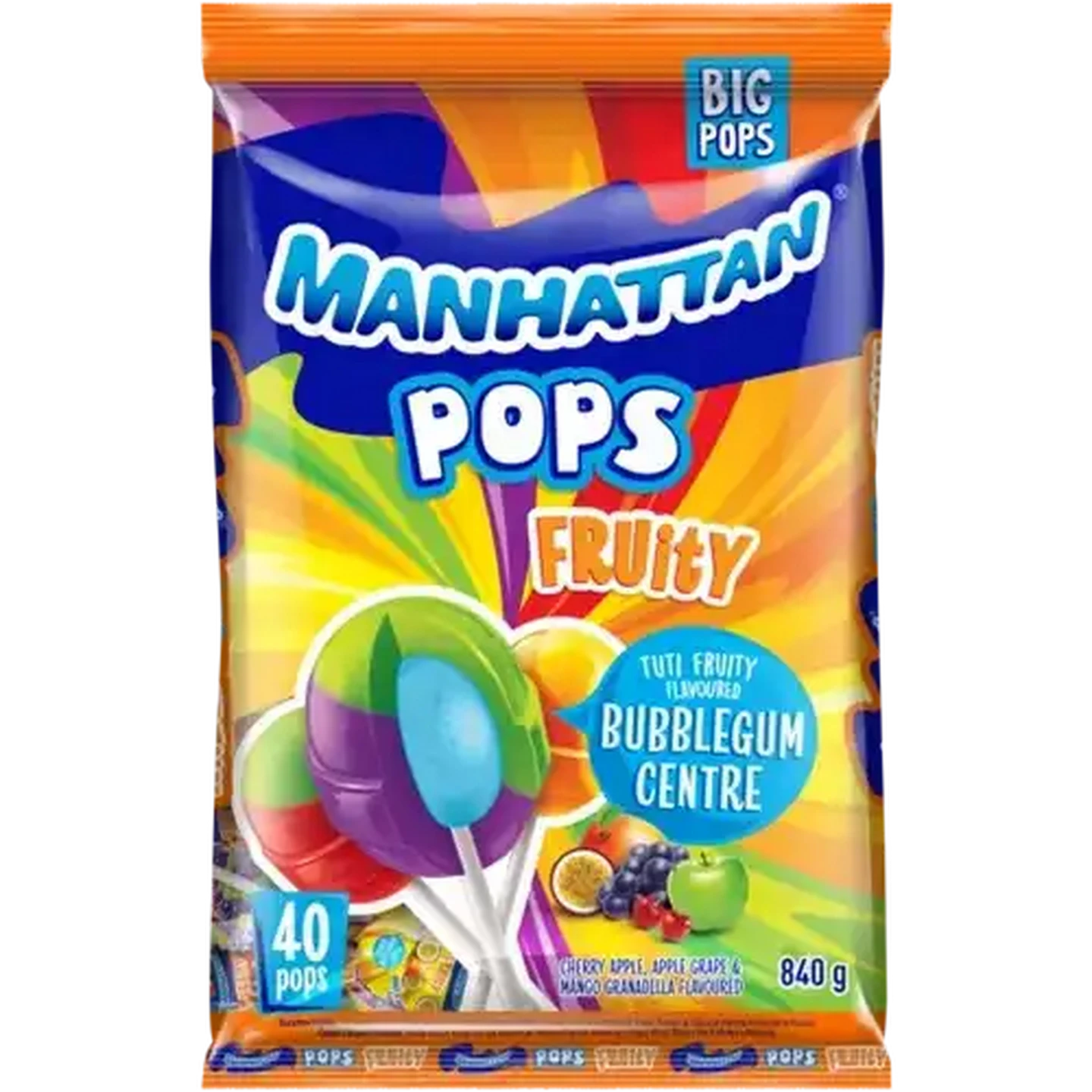 Checkers Sixty60 | Manhattan Tutti Fruity Flavoured Pops 840g
