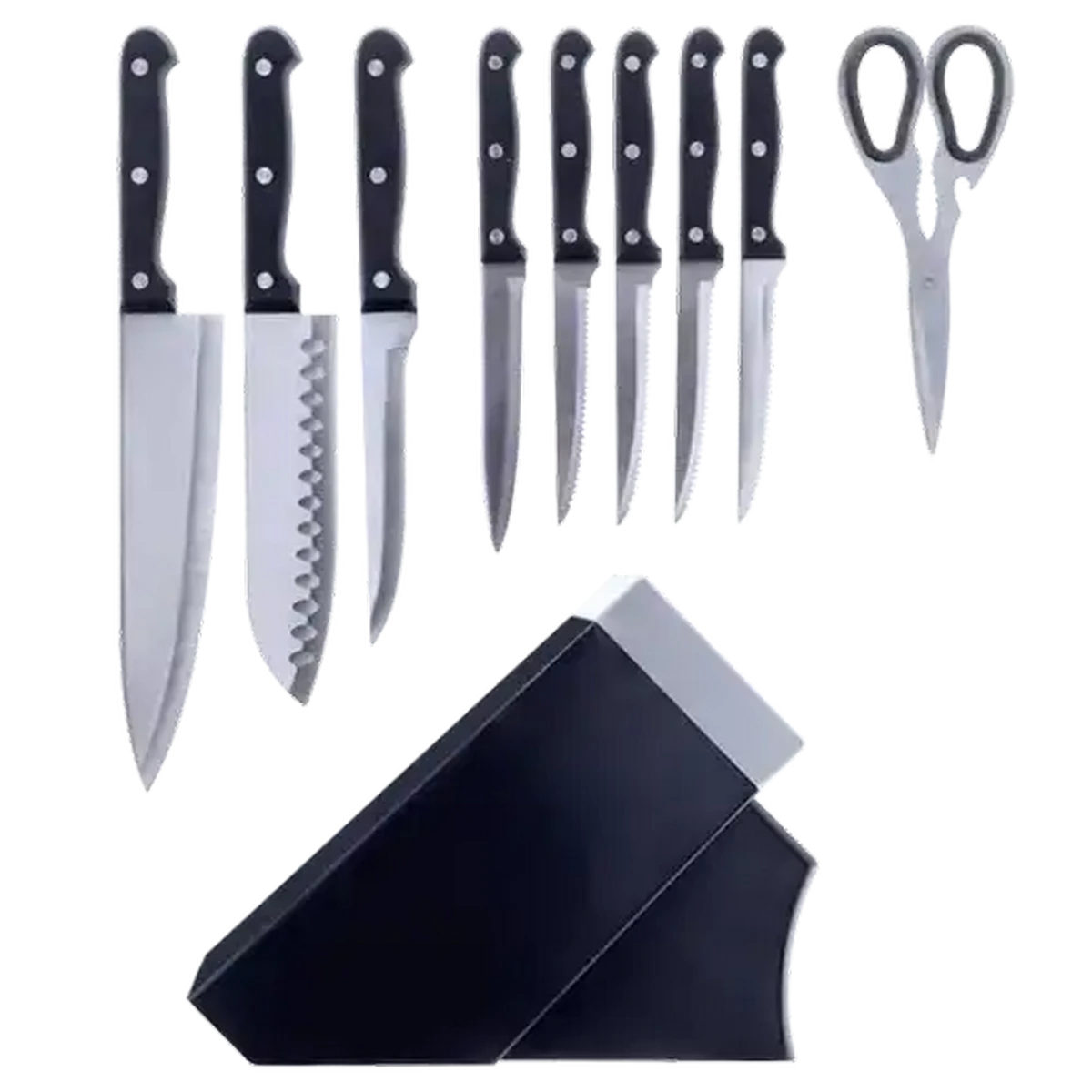 Checkers Sixty60 | Homemax Power Chef Self Sharpening Knife Set Black