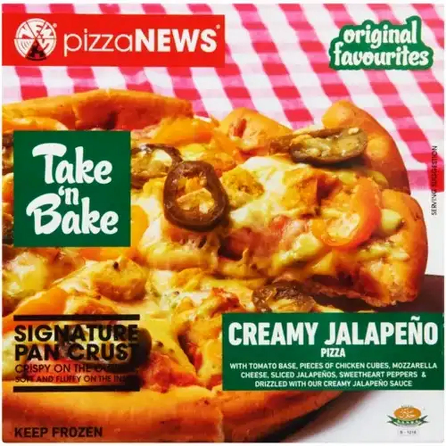 Checkers Sixty60 | pizzaNEWS Take 'n Bake Frozen Signature Pan