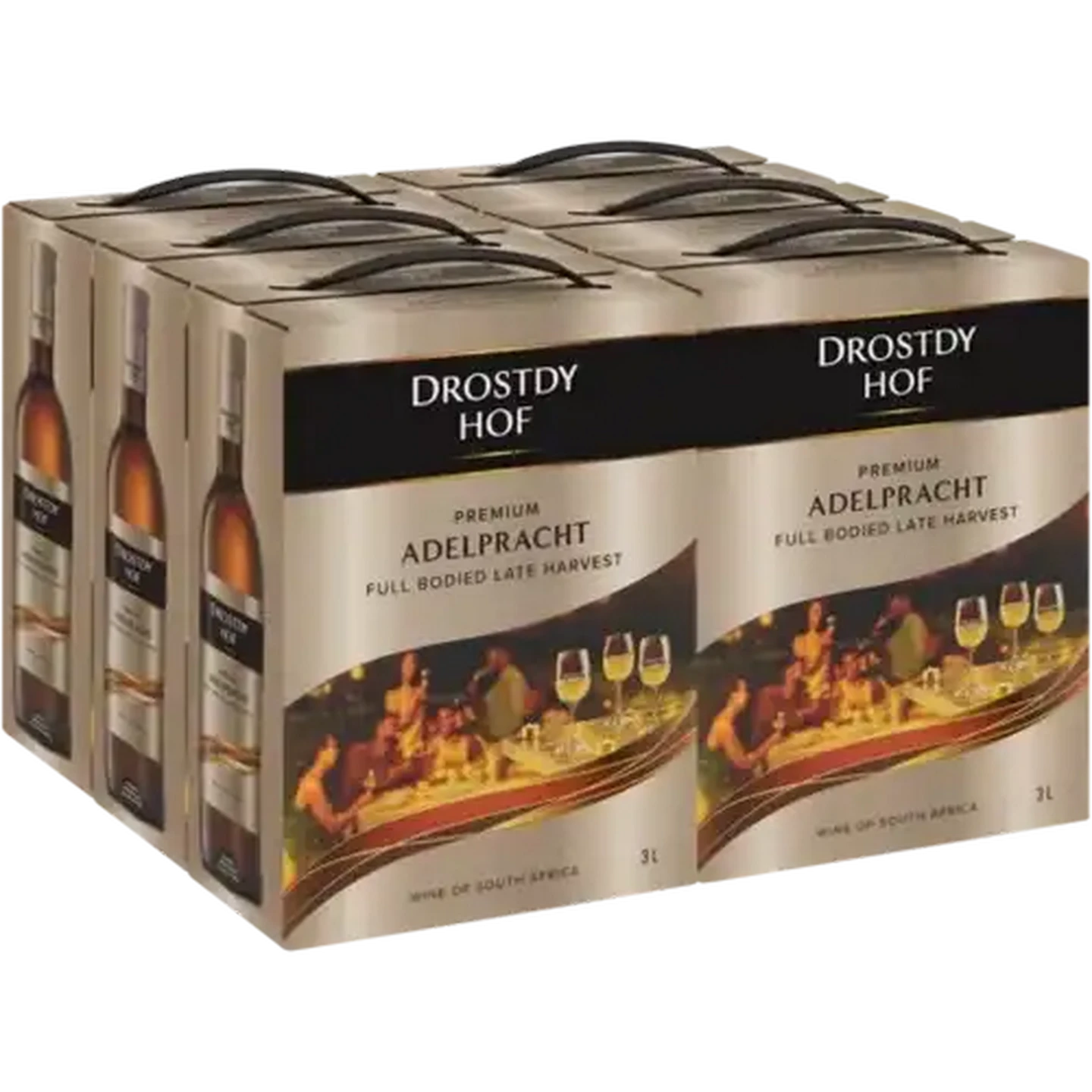 Checkers Sixty60 | Drostdy Hof Adelpracht White Wine Boxes 6 x 3L