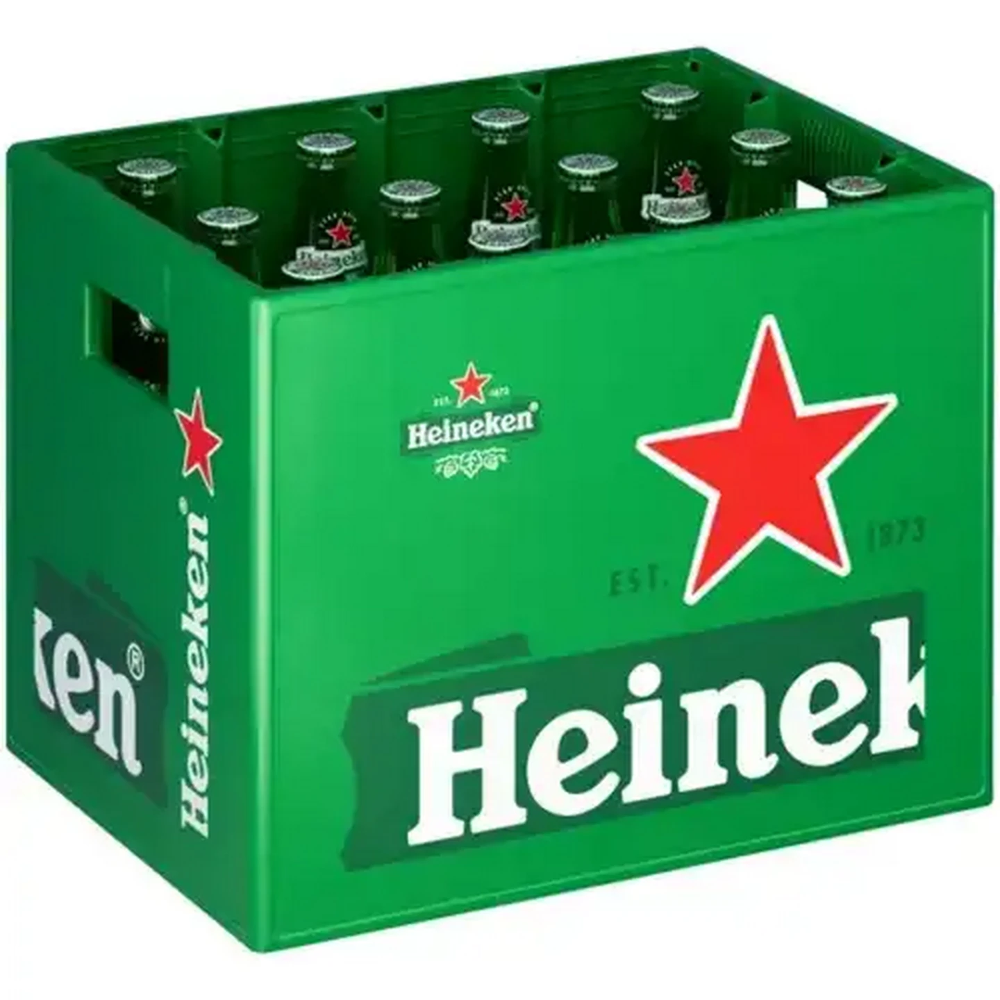 Image of Heineken Lager Beer Bottles 12 x 650ml