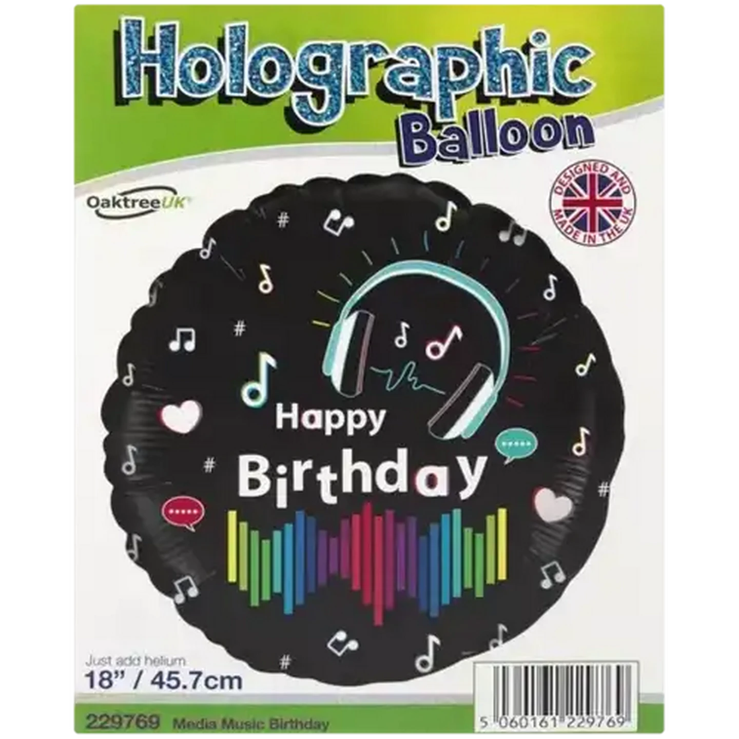Big Brother Holographic Foil Balloon - 18 Inch Celebration Balloon For New Baby Announcements