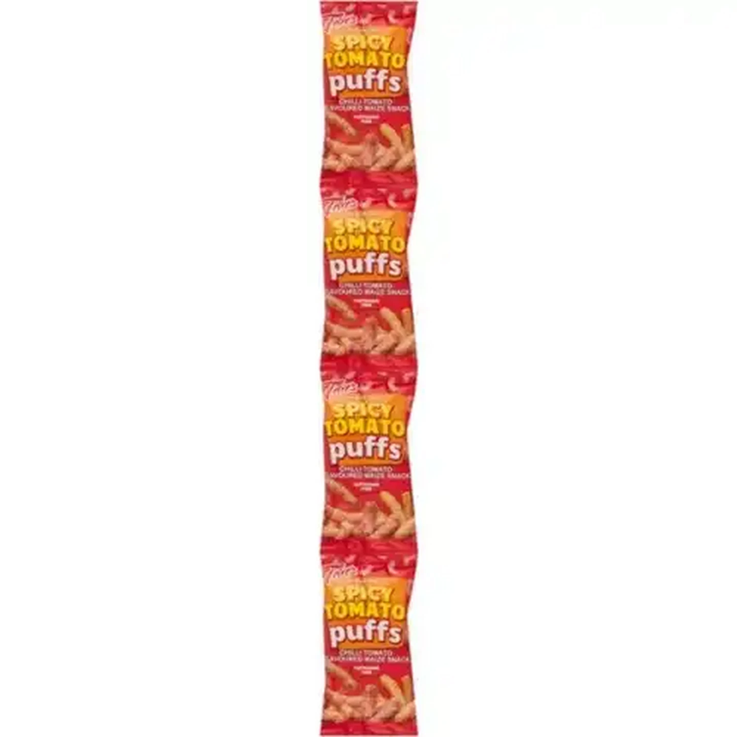 Checkers Sixty60 | Tait's Spicy Tomato Maize Snack Puffs 4 x 14g