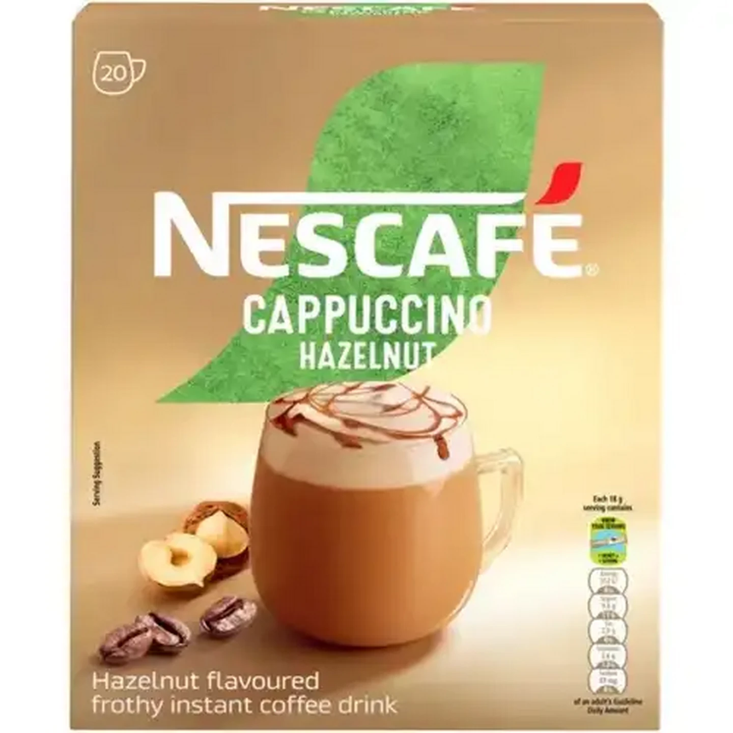 yocha Checkers Sixty60 | NESCAFÉ Hazelnut Instant Cappuccino 20 x 18g