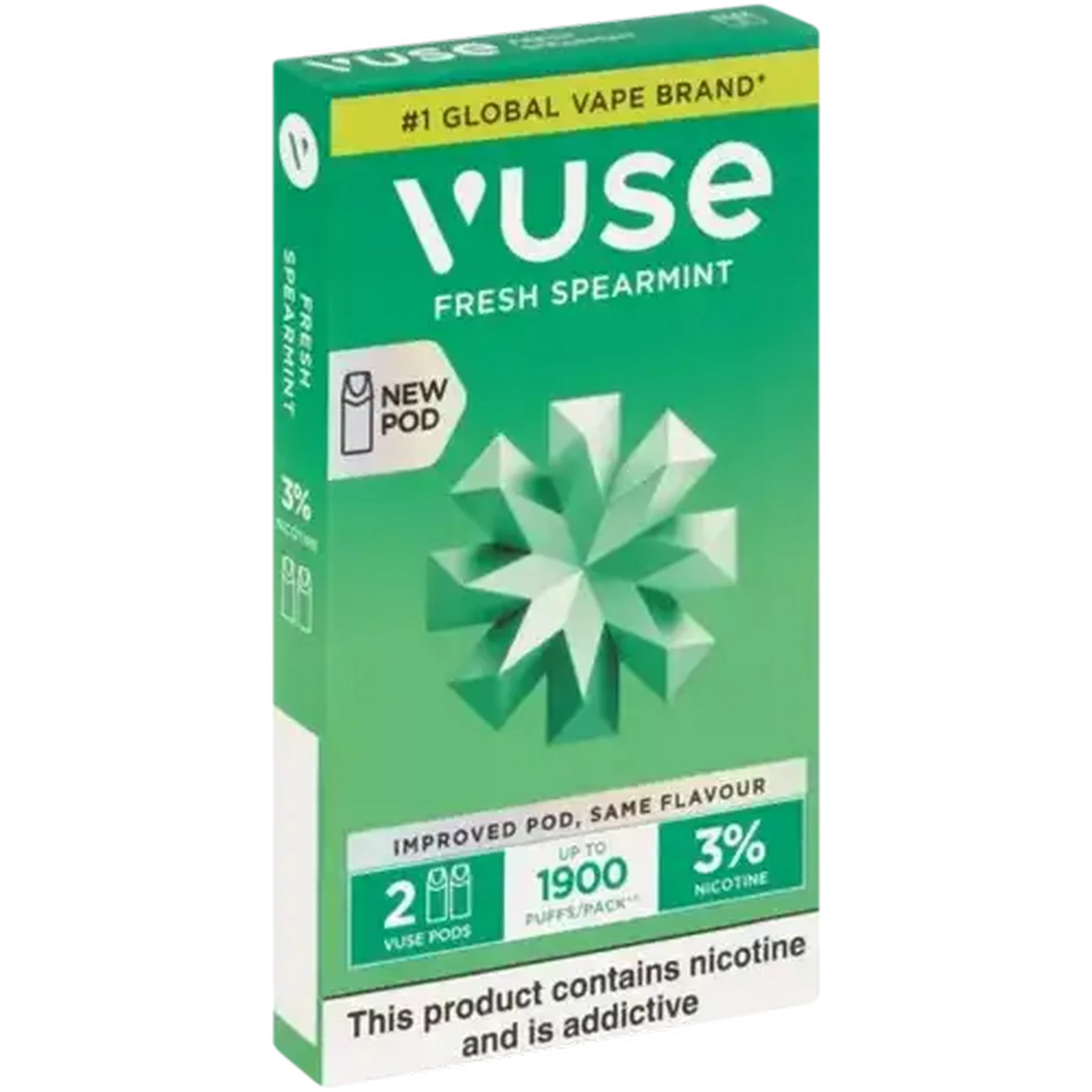 3 Pack Vuse Pods Vuse Prismatic Golden Spark Tobacco - 3 Pack Buy Vuse  Chilled Mint Pods 3 For 15 | Same Day Delivery