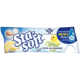 Sta-soft Baby Hypo-Allergenic Concentrated Fabric Softener Refill 500ml