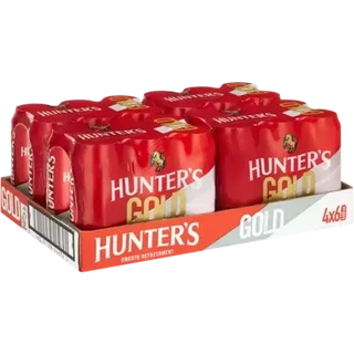 Checkers Sixty60 | Hunter's Gold Cider Cans 24 x 300ml