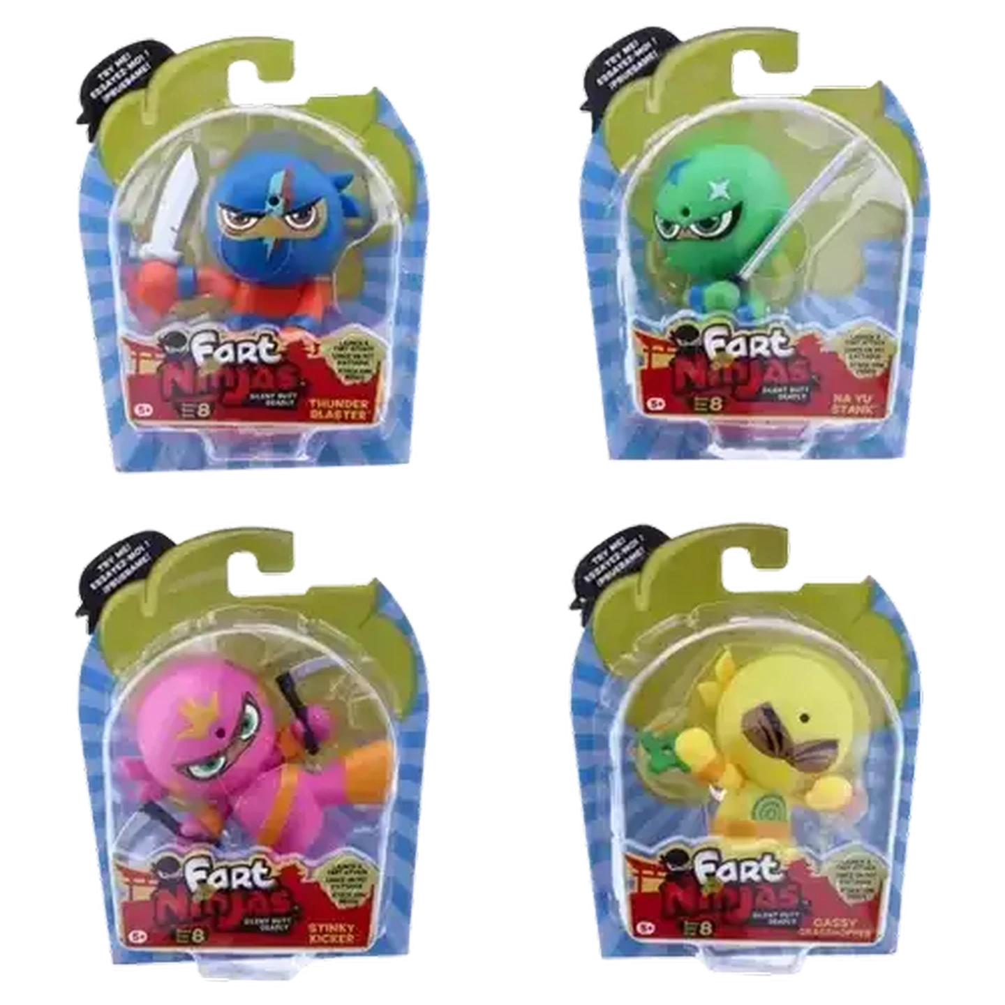 Checkers Sixty60 | Fart Ninjas Series 8 Figurines (Design May Vary)