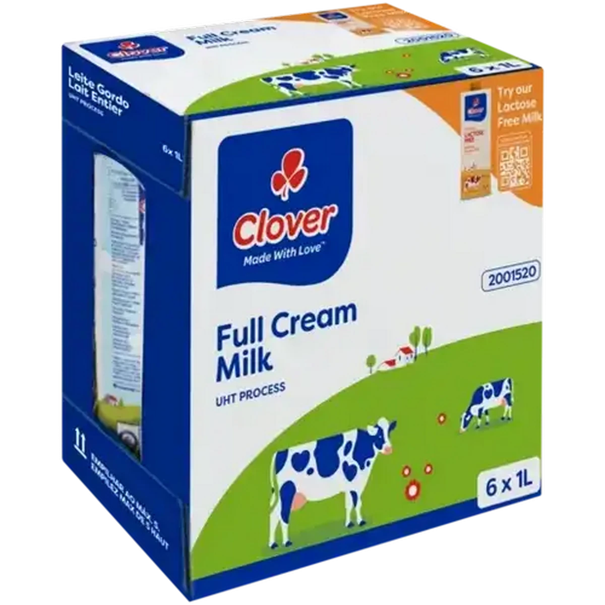 Checkers Sixty60 | Clover Full Cream Milk 6 x 1L