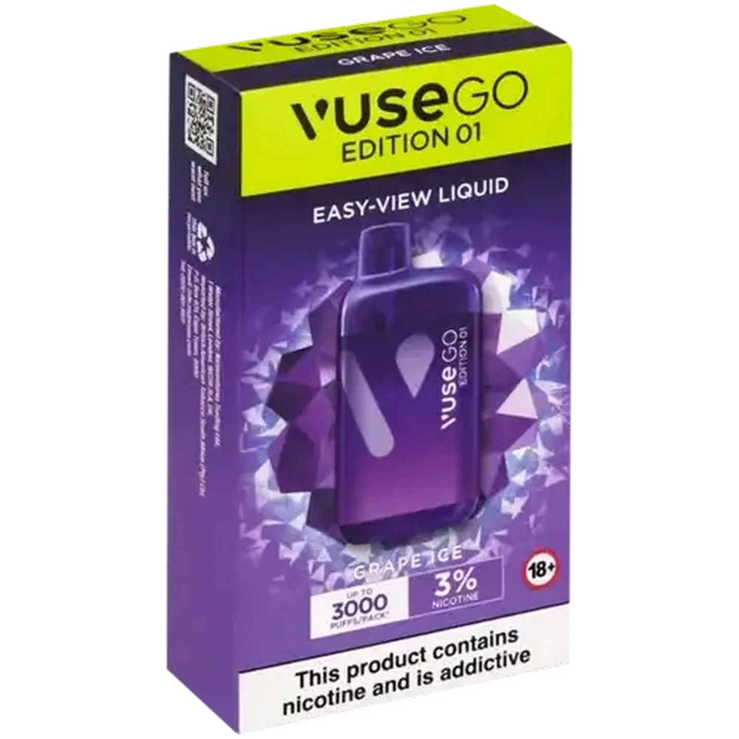 Vuse Go Disposable Refill STRAWBERRY ICE DISPOSABLE VAPE BY VUSE GO EDITION  01