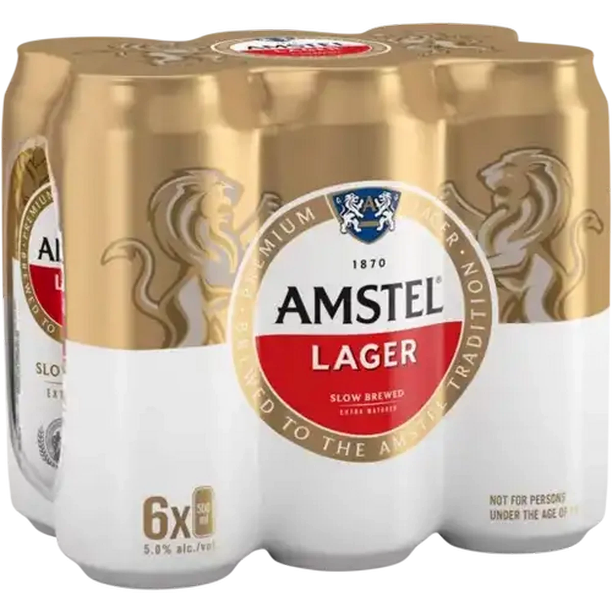 Checkers Sixty60 | Amstel Lager Beer Cans 6 x 500ml