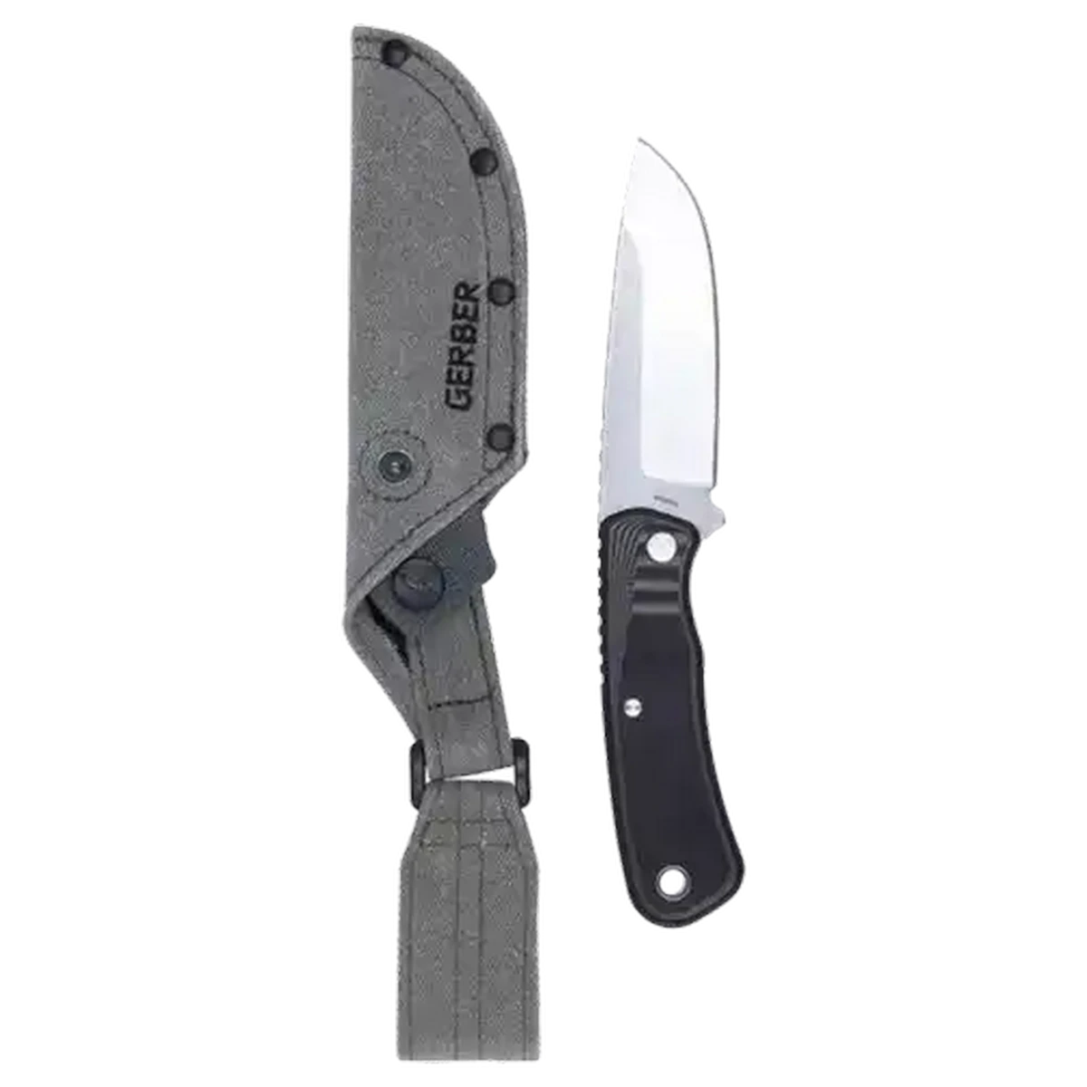 Checkers Sixty60 | Gerber Black Downwind Drop Point Fixed Blade Knife ...