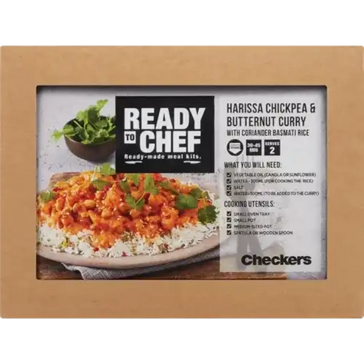 Checkers Sixty60 | Ready To Chef Harissa Chickpea & Butternut Curry ...