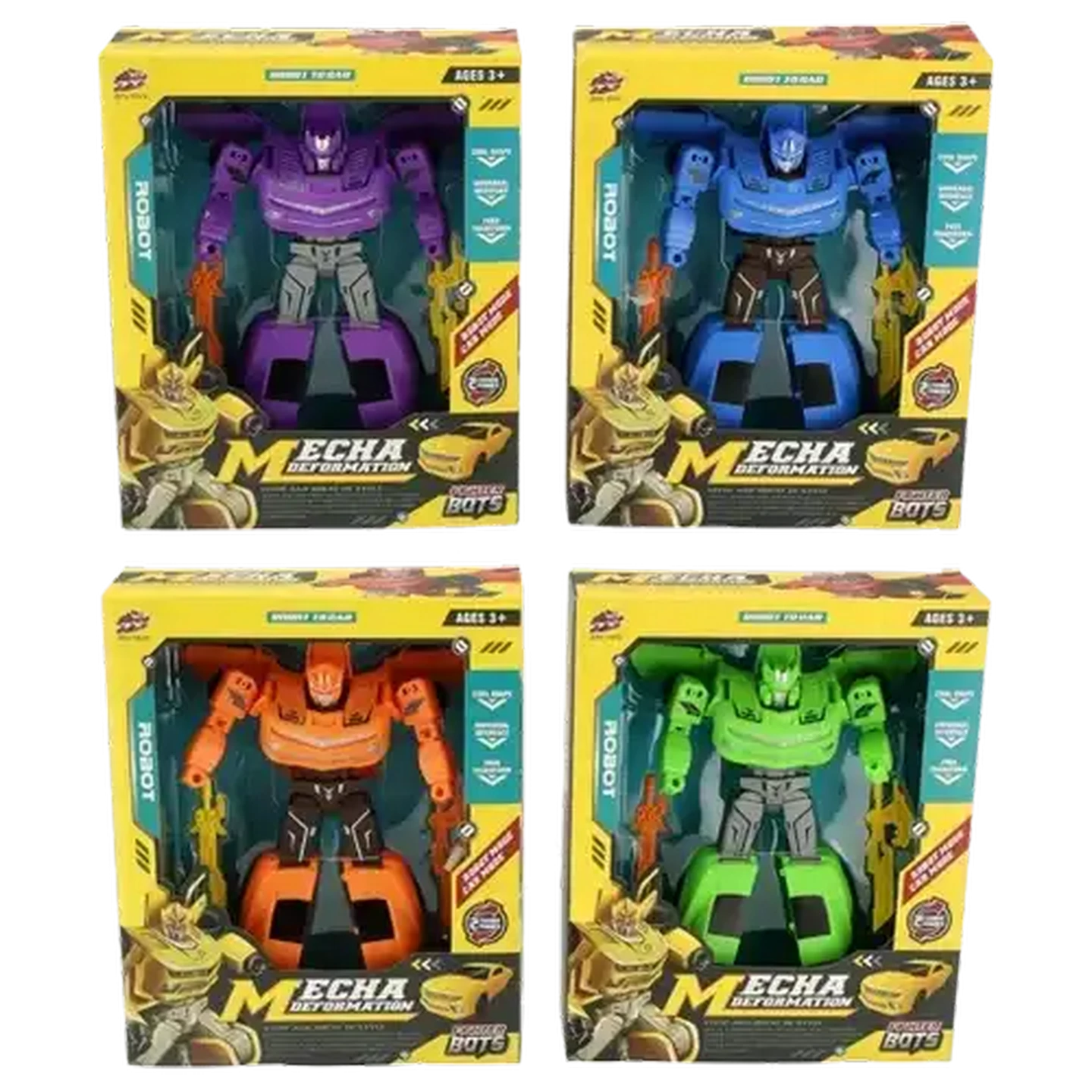 Checkers Sixty60 | Ziyu Toys Mecha Deformation Fighter Robot