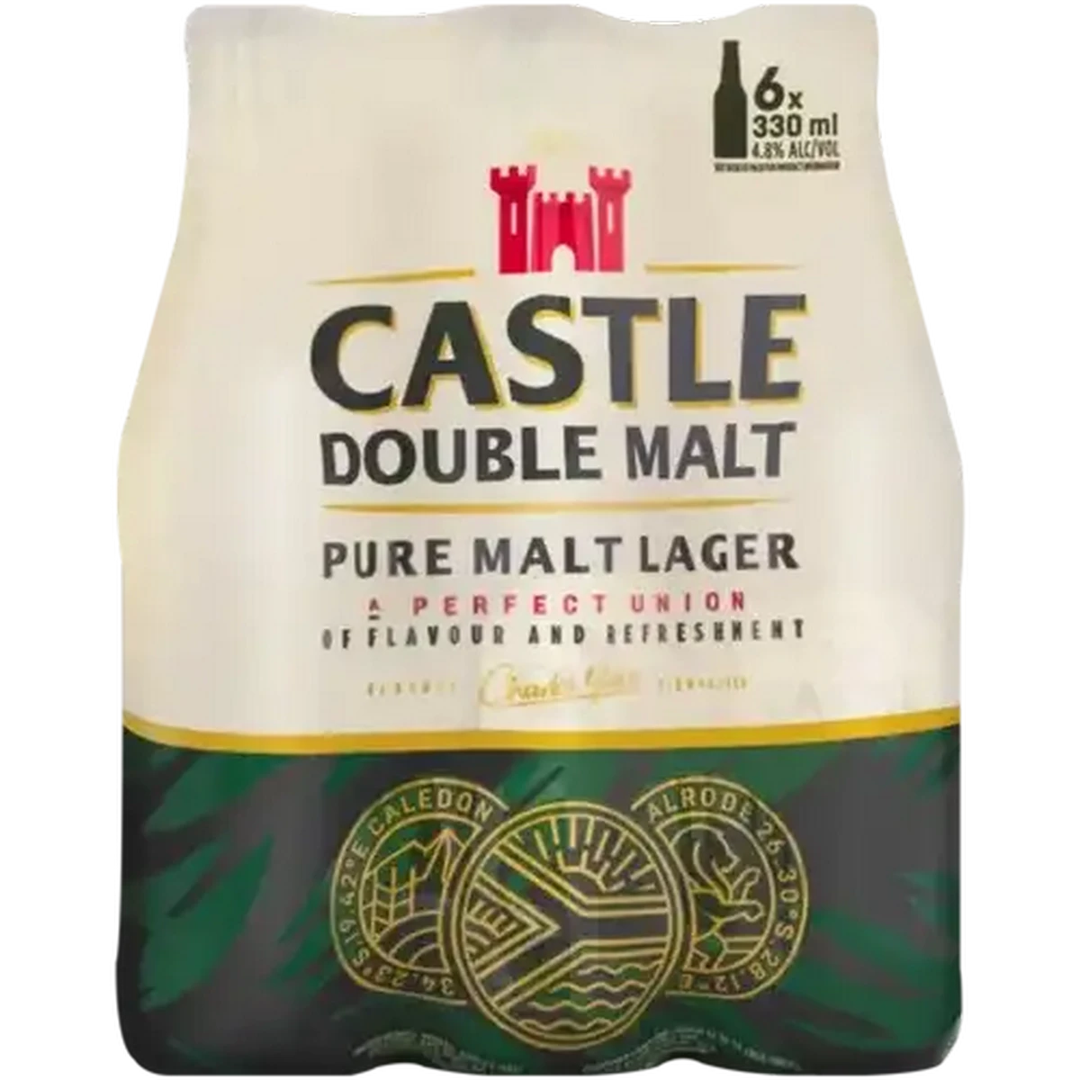 Checkers Sixty60 | Castle Double Malt Pure Malt Lager Beer Bottles 6 x ...