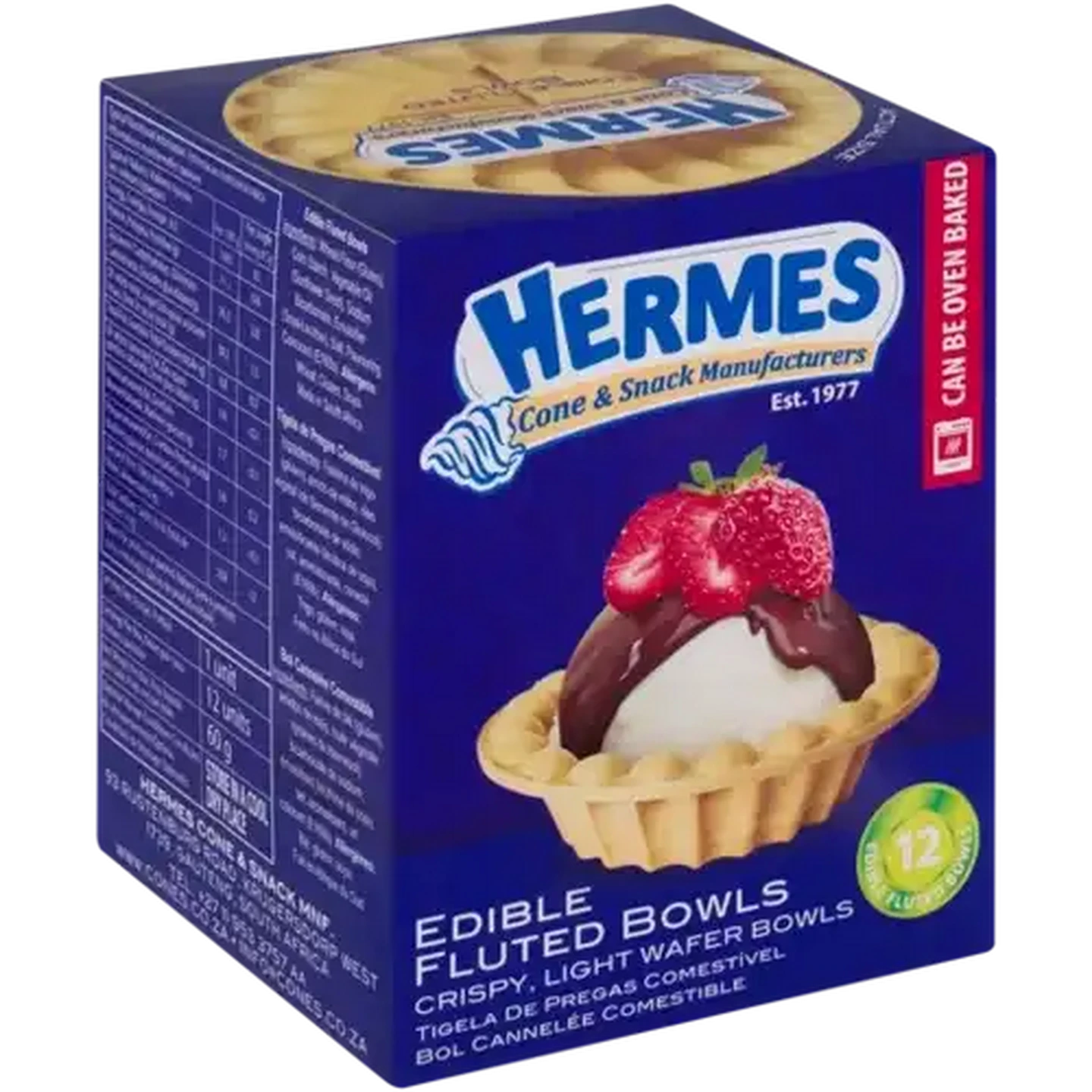 Checkers Sixty60 | Hermes Edible Fluted Bowls 12 Pack