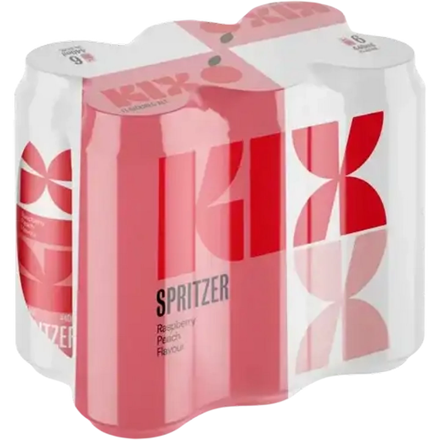 Checkers Sixty60 | KIX Raspberry Peach Flavour Spritzer Cans 6 x 440ml