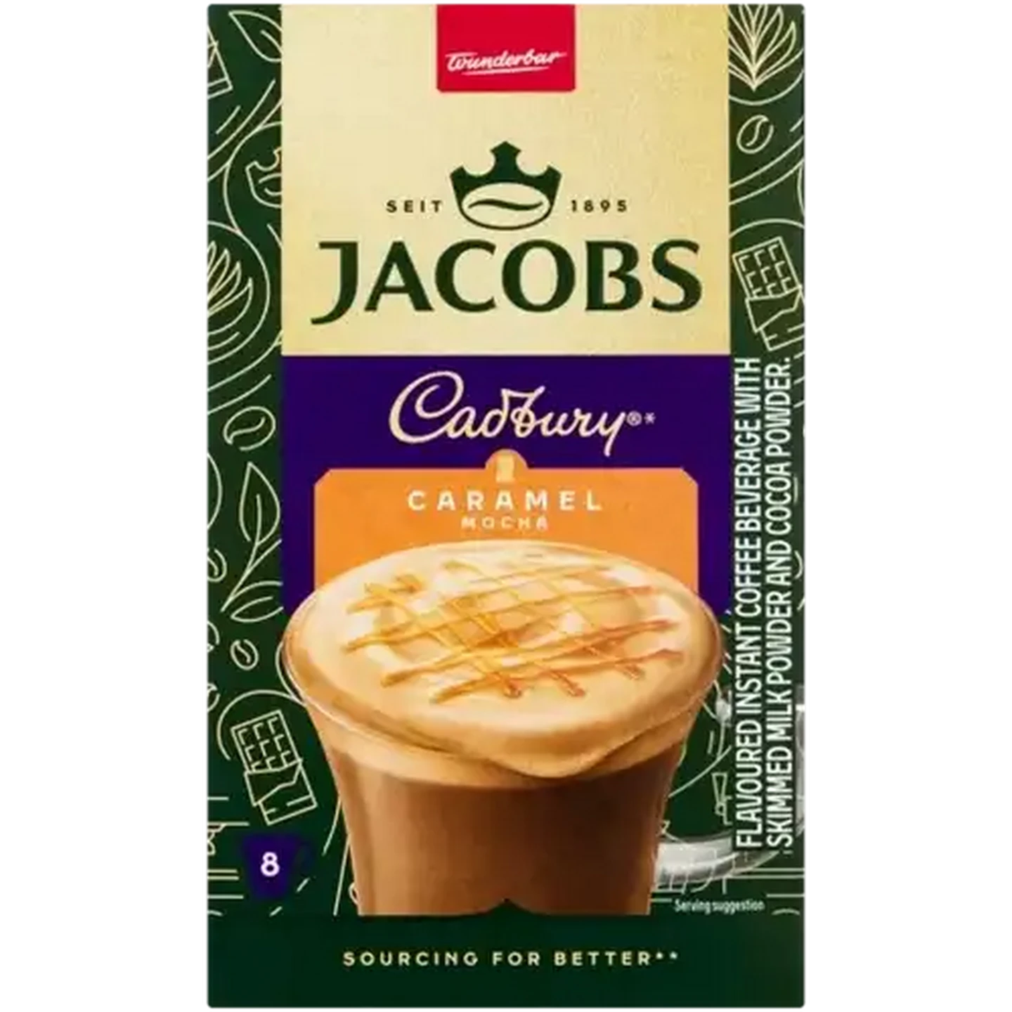 タチュベーニョ Checkers Sixty60 | Jacobs Cadbury Caramel Instant Mocha 8 x 18g