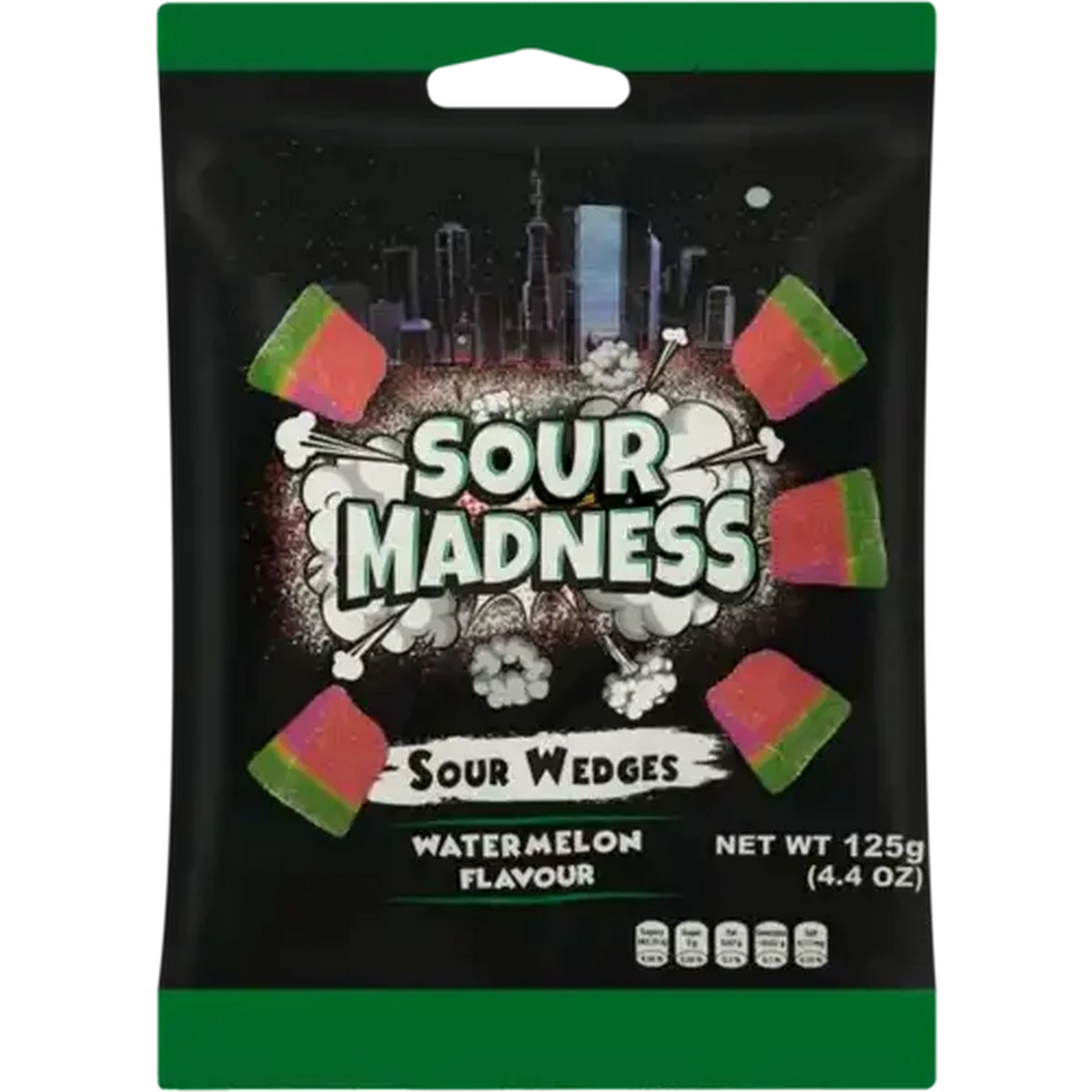 Checkers Sixty60 | Sour Madness Watermelon Flavour Sour Wedges 125g