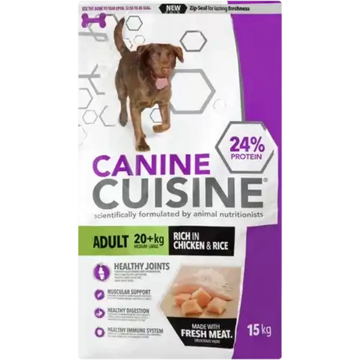 Checkers Sixty60 | Canine Cuisine Chicken & Rice Medium-Large Adult Dry ...