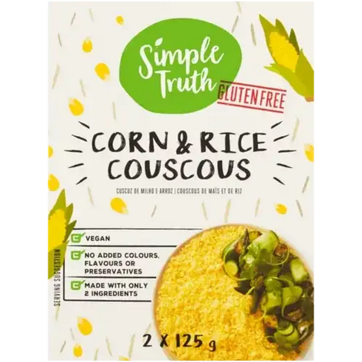 Checkers Sixty60 | Simple Truth Corn & Rice Couscous 2 x 125g