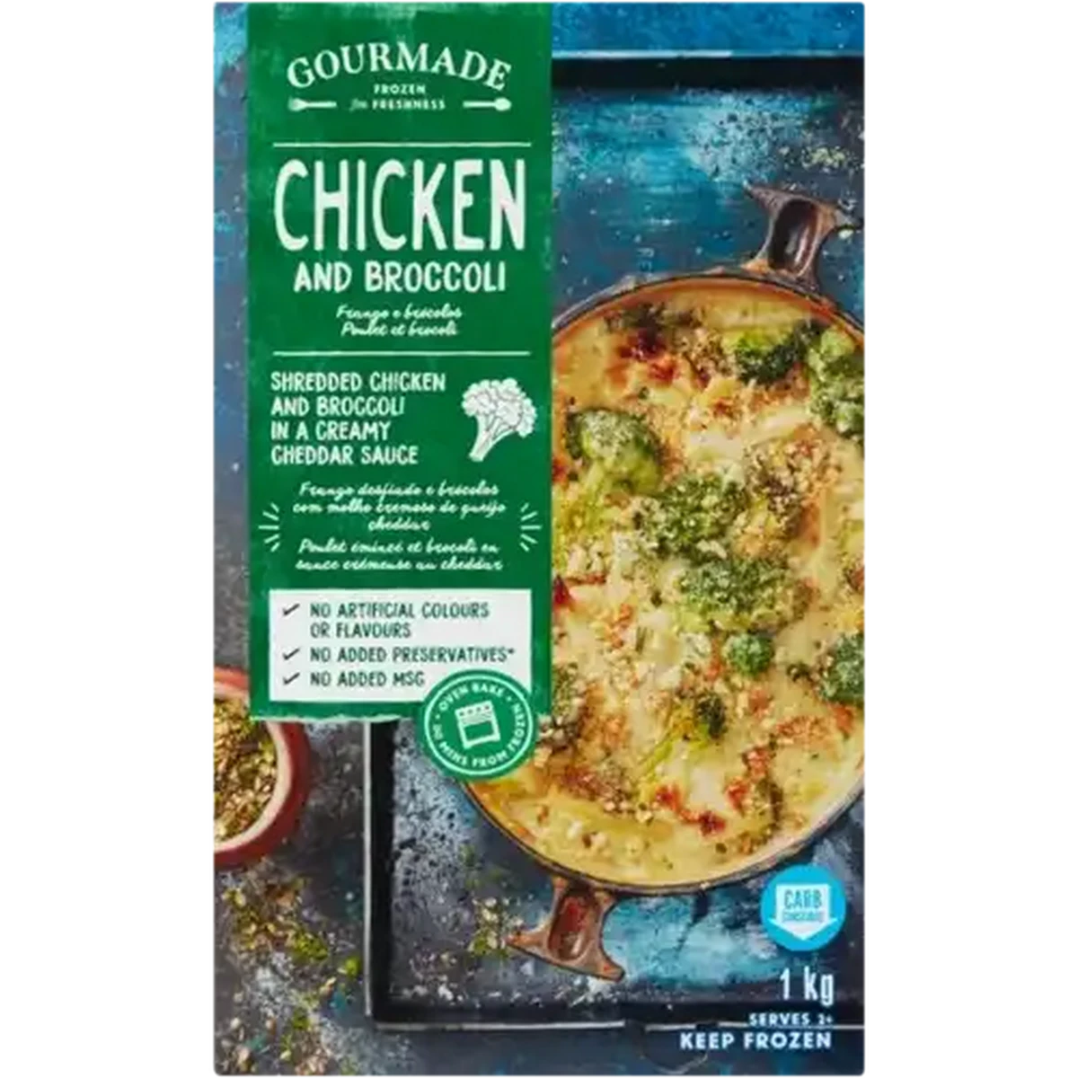Checkers Sixty60 | Gourmade Frozen Chicken & Broccoli Ready Meal 1kg