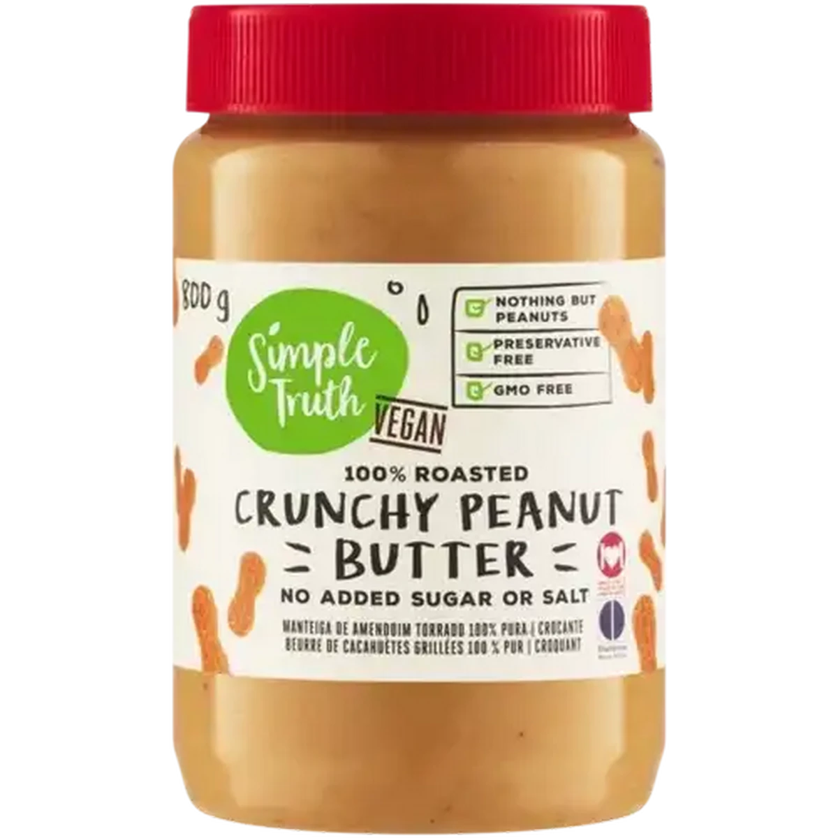 Checkers Sixty60 | Simple Truth Crunchy Peanut Butter Jar 800g