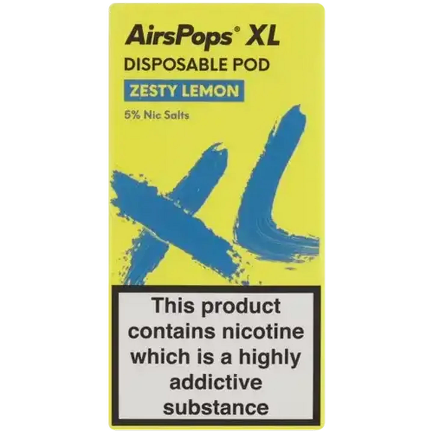 Checkers Sixty60 | AirsPops XL Zesty Lemon 5% Disposable Pod 10ml