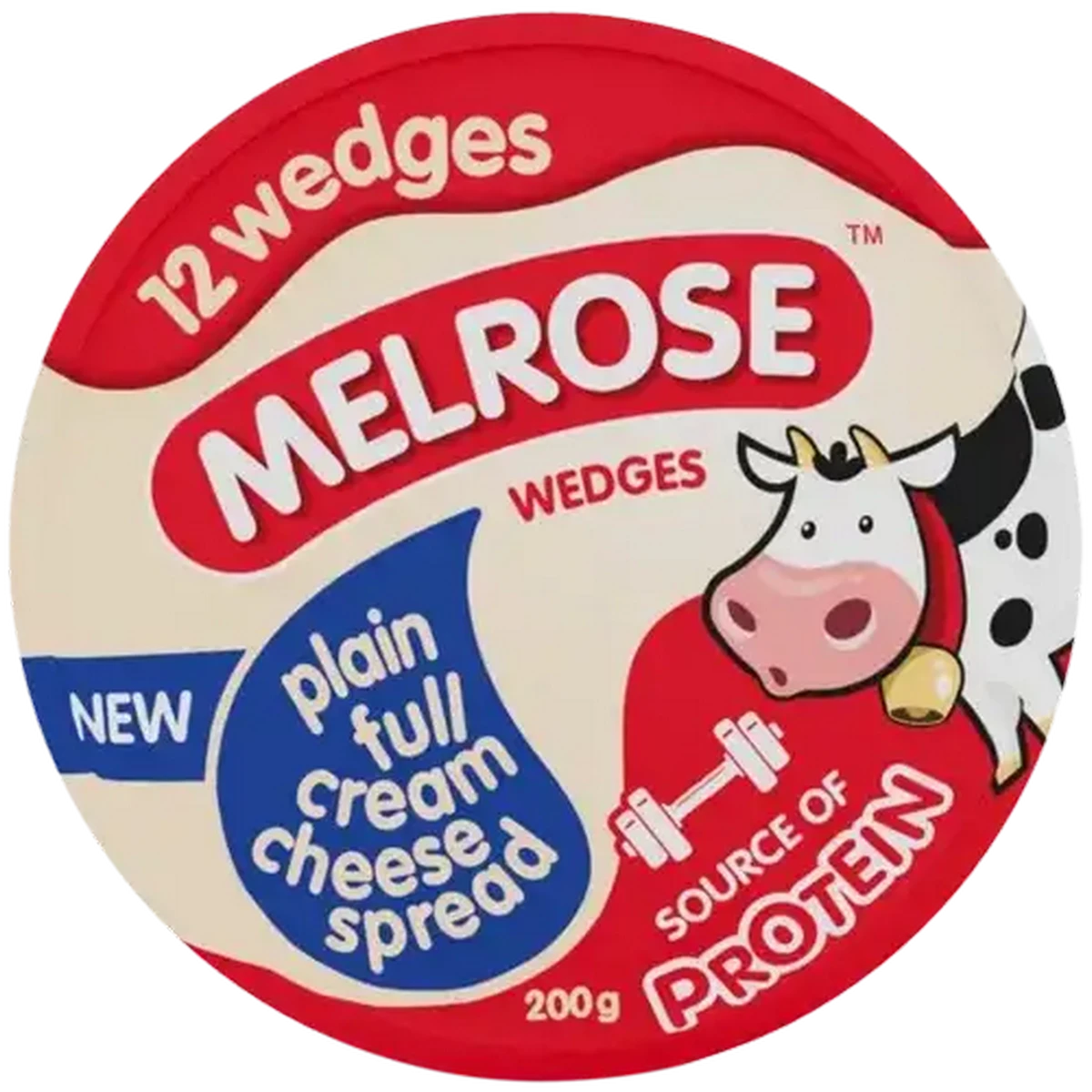 Checkers Sixty60 | Melrose Plain Full Cream Cheese Spread Wedges 12 Pack