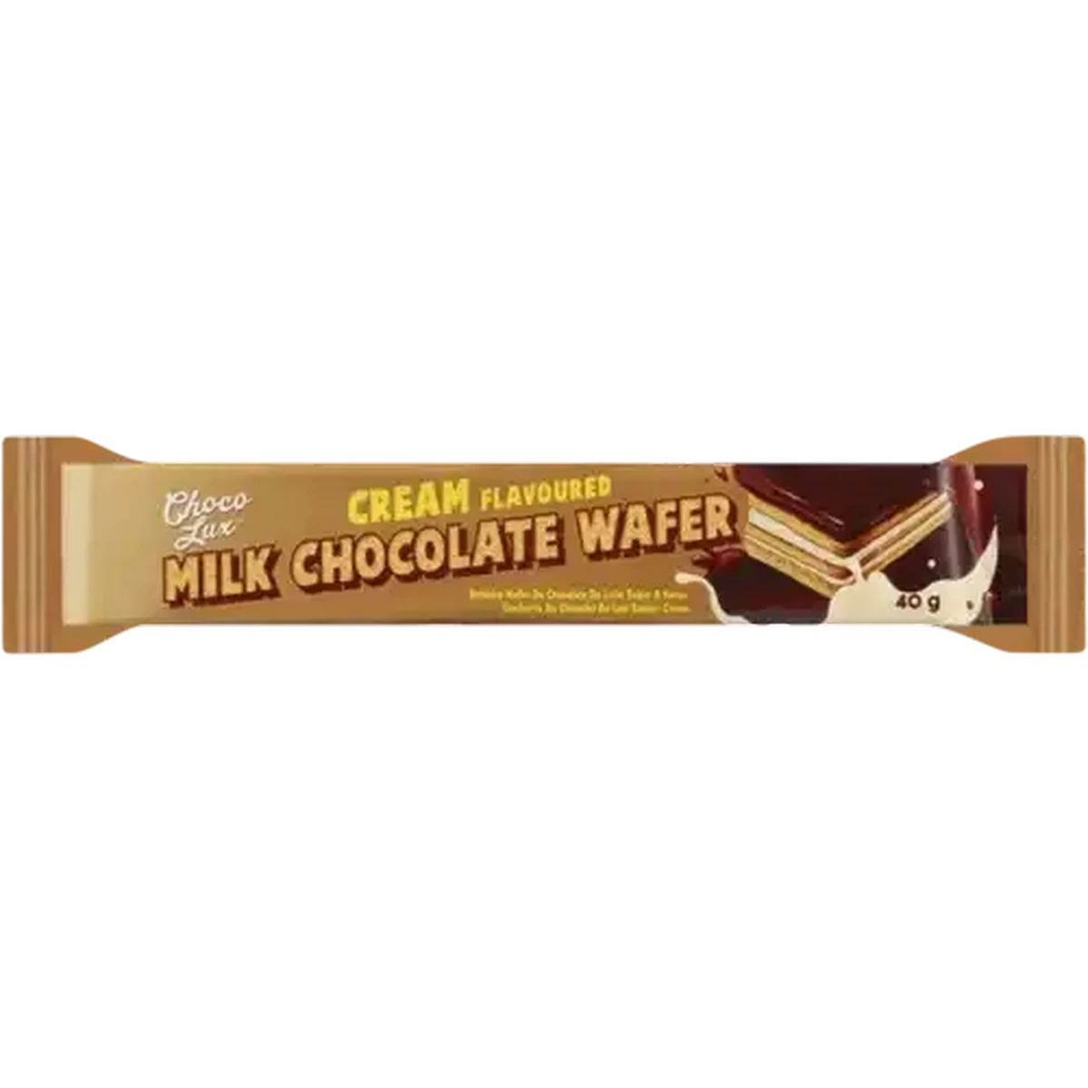 Checkers Sixty60 | Choco Lux Cream Flavoured Milk Chocolate Wafer 40g